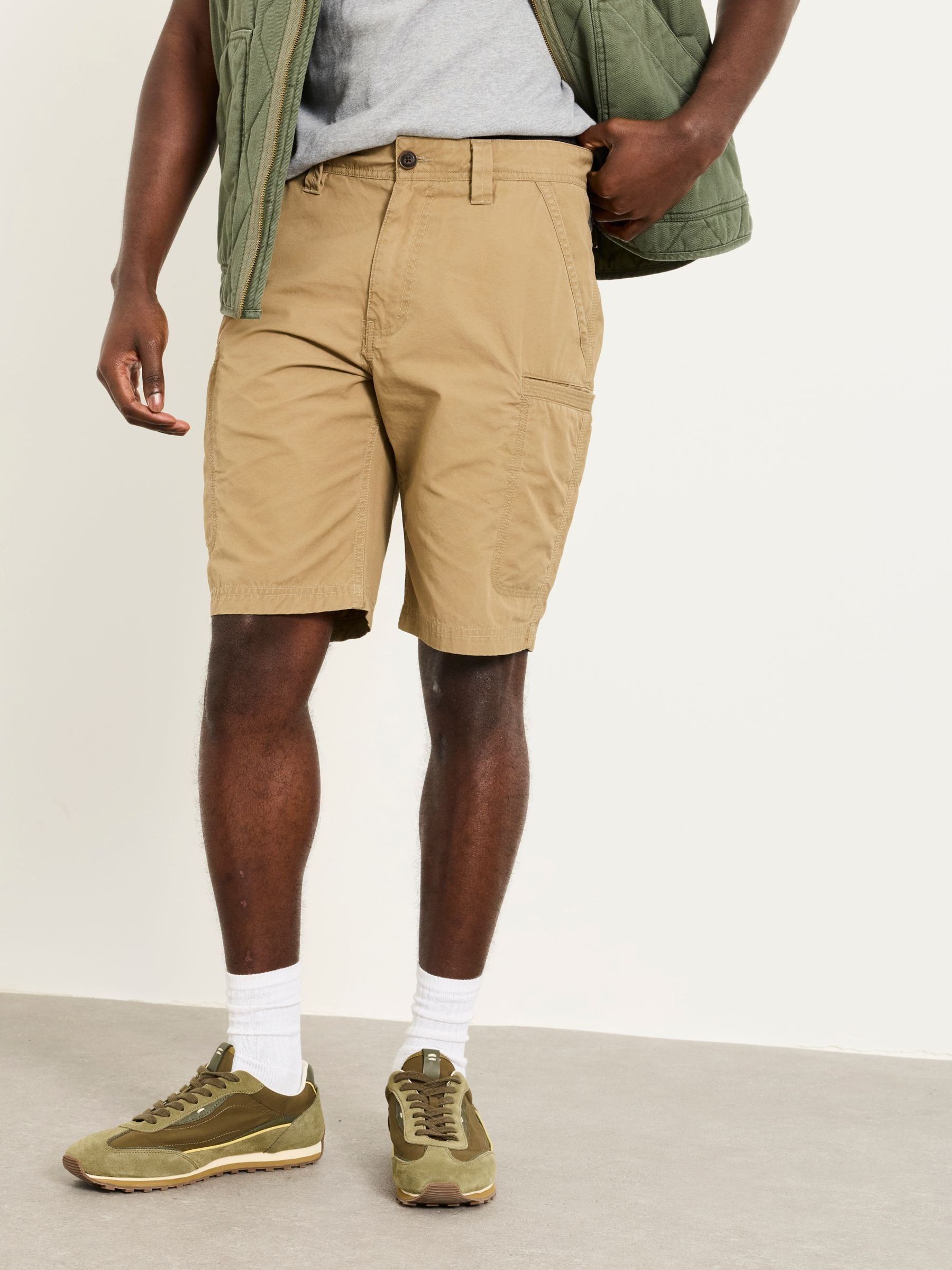 Burley Light Stone Lightweight Cargo Shorts - Image 1 of 4