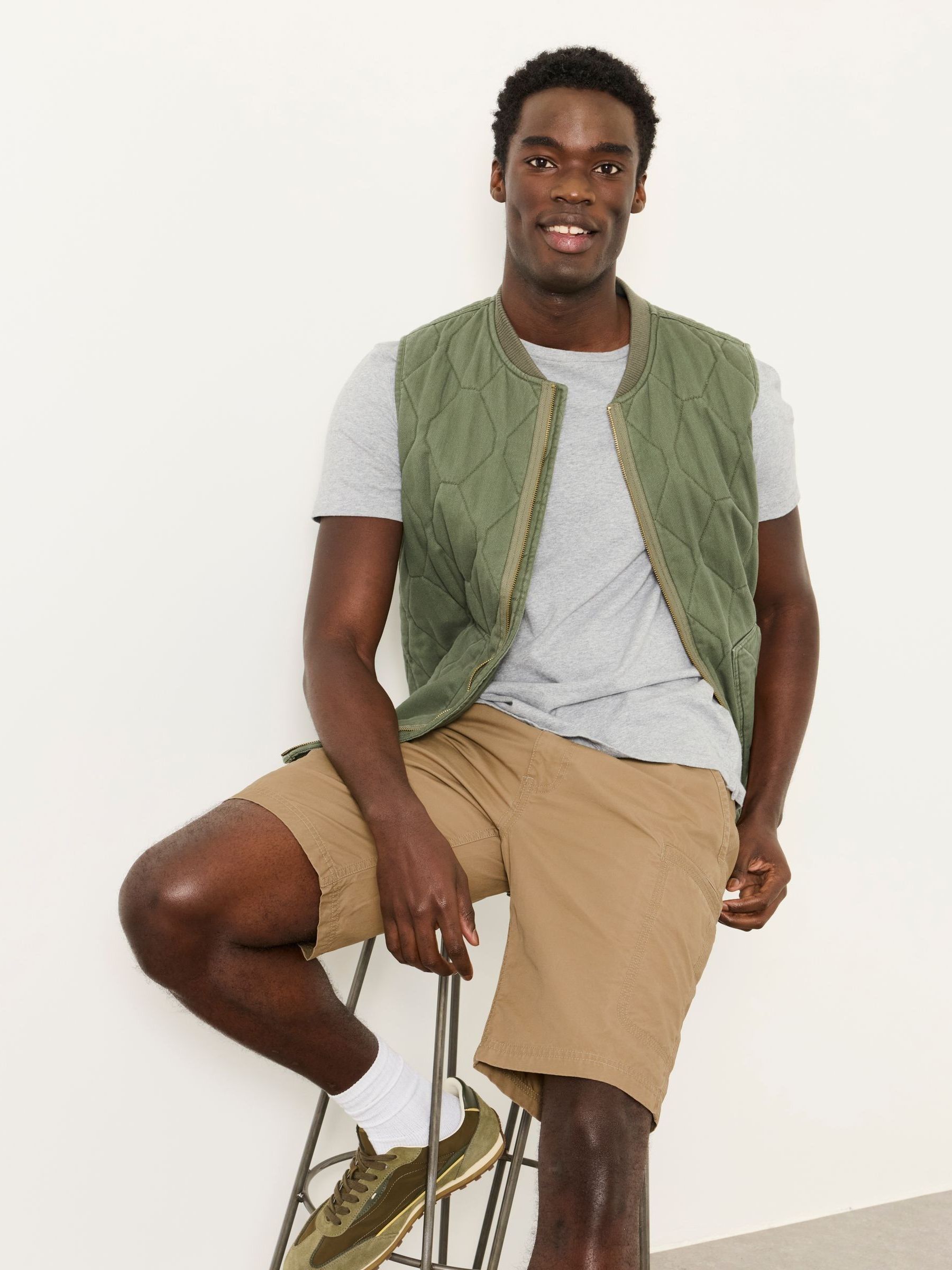 Burley Light Stone Lightweight Cargo Shorts - Image 5 of 6