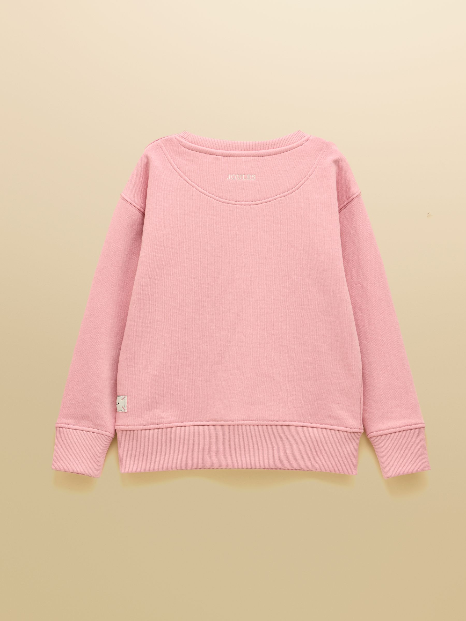 Kids' Sundaze Light Pink Slogan Crew Neck Sweatshirt - Image 4 of 7