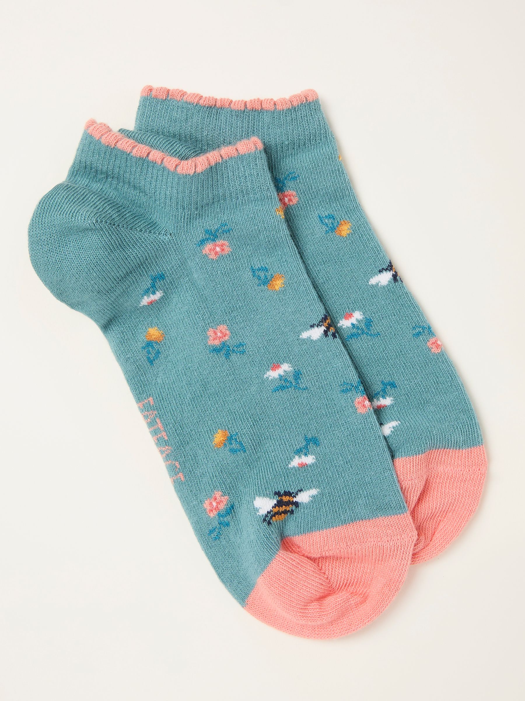 Green Bee Trainer Socks - Image 1 of 2