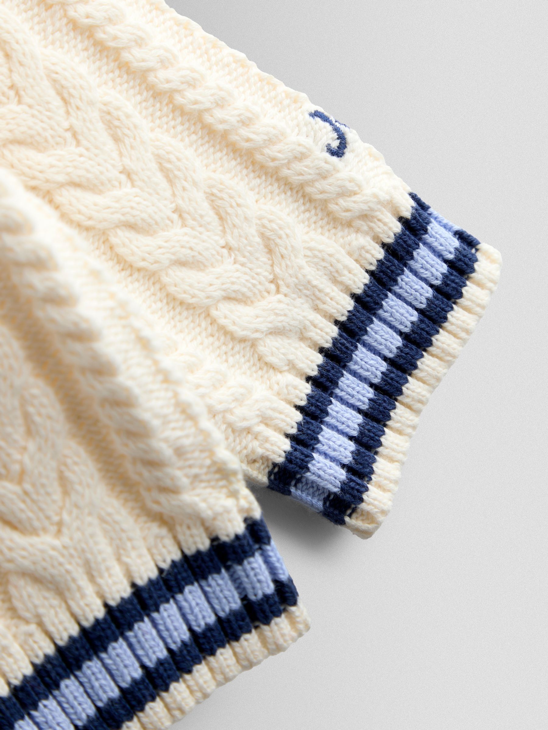 Cream Cricket Jumper - Image 5 of 5