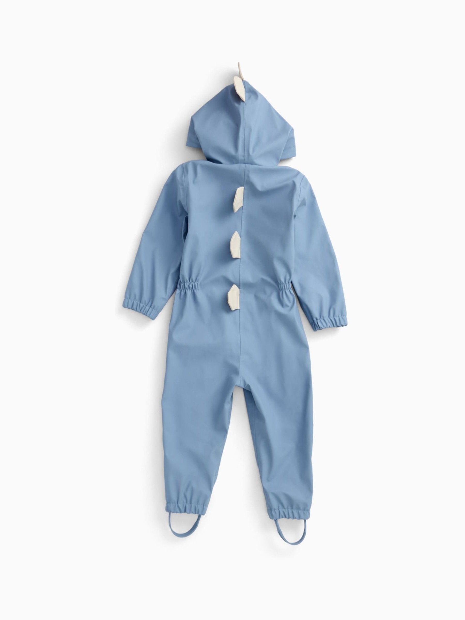 MORI Blue Dinosaur Lined Waterproof Puddlesuit - Image 4 of 7
