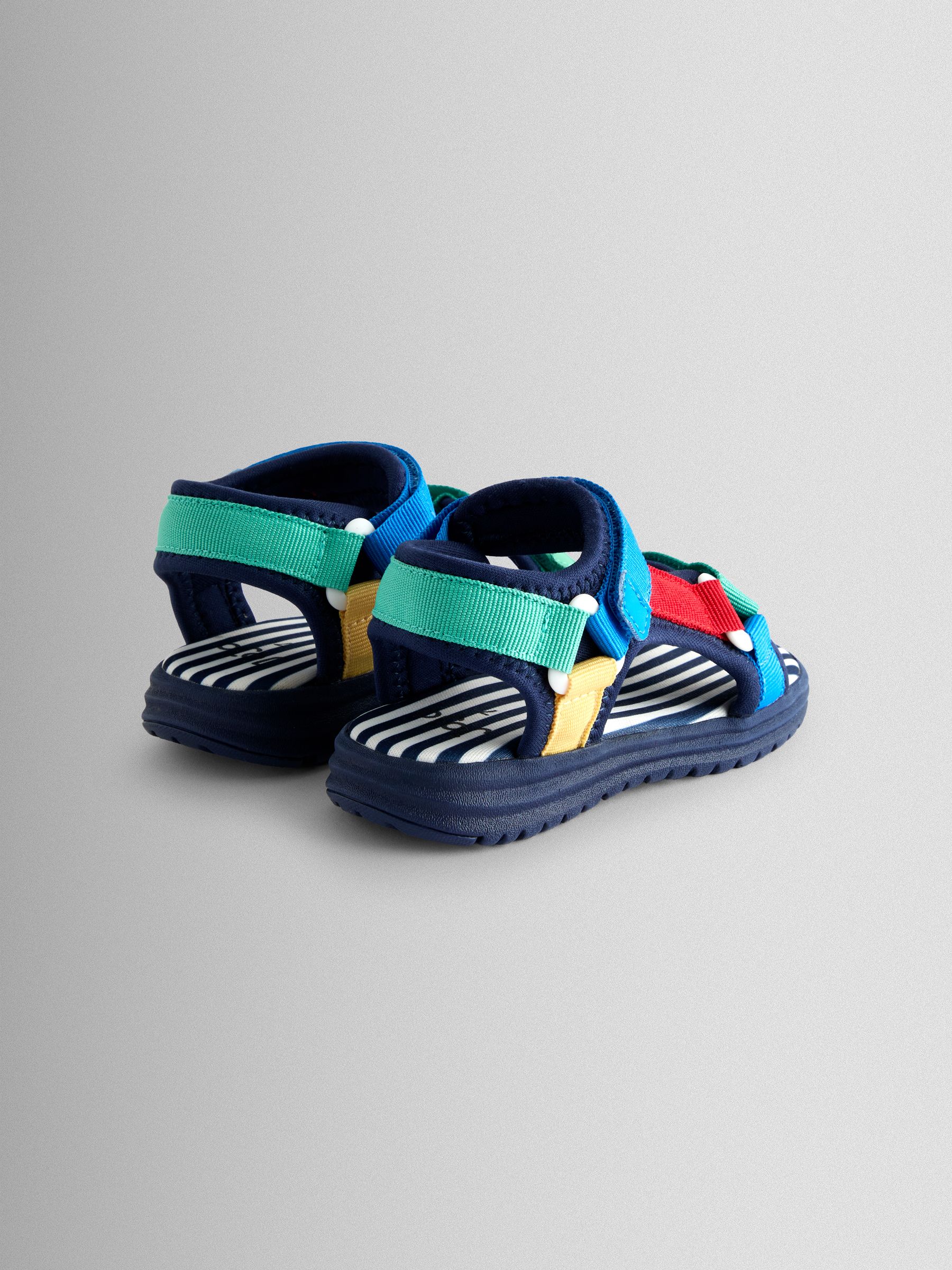 Primary Colourblock Adjustable Strap Sandals - Image 2 of 4 Primary Colourblock Adjustable Strap Sandals - Image 2 of 4