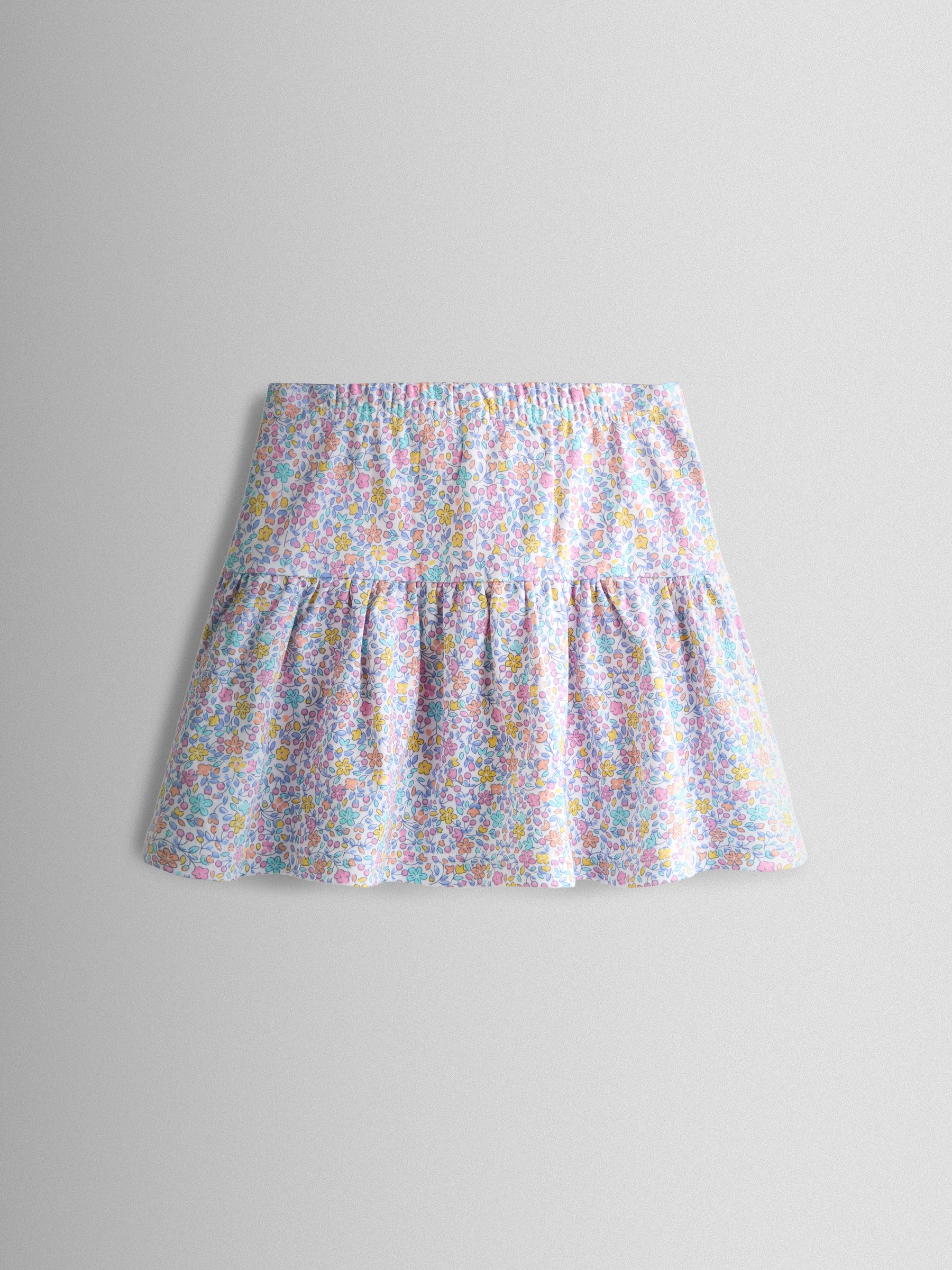 Light Pink Ditsy Floral Skort - Image 1 of 3