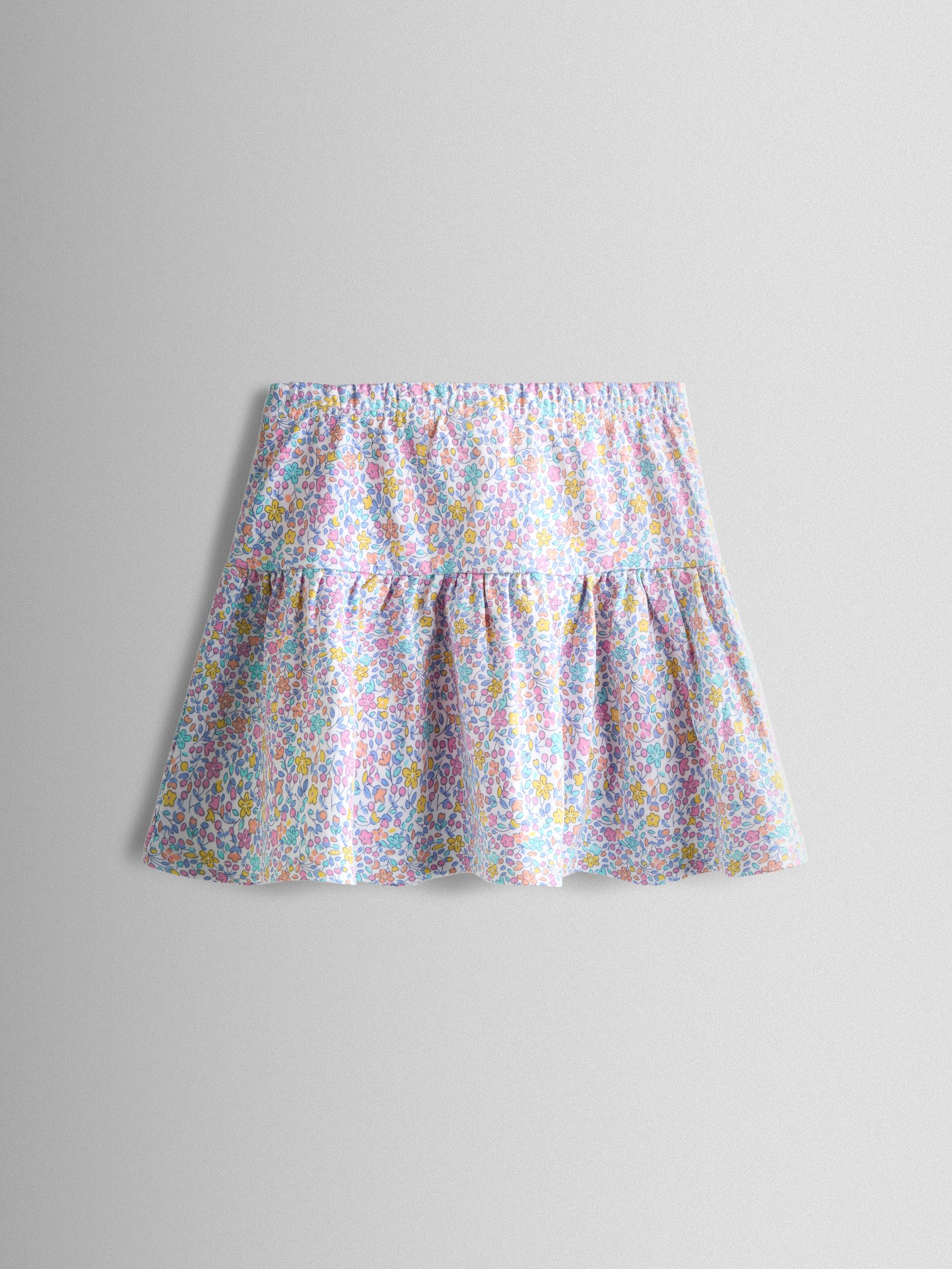 Light Pink Ditsy Floral Skort - Image 2 of 3
