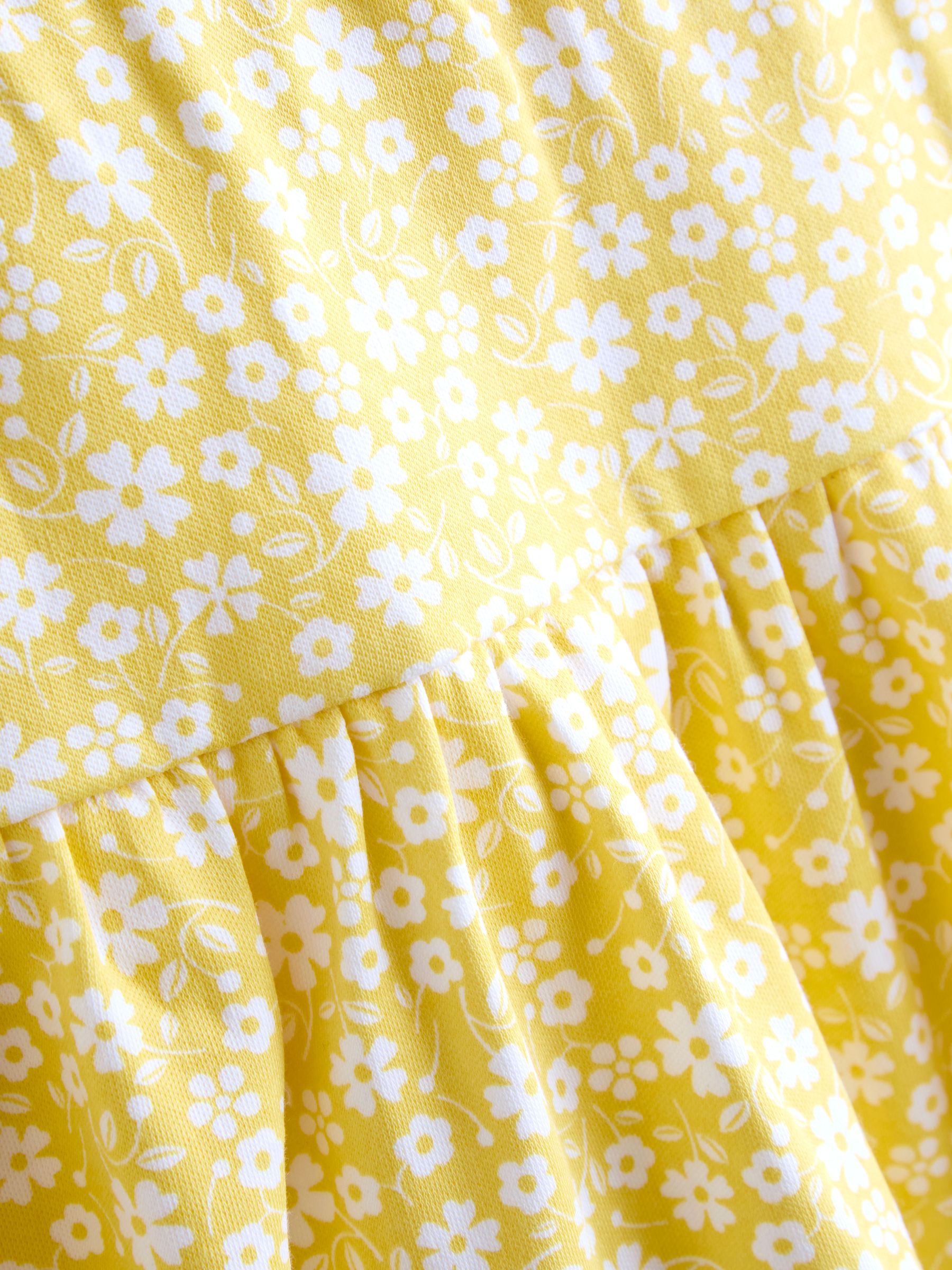 Yellow Ditsy Floral Skort - Image 4 of 5