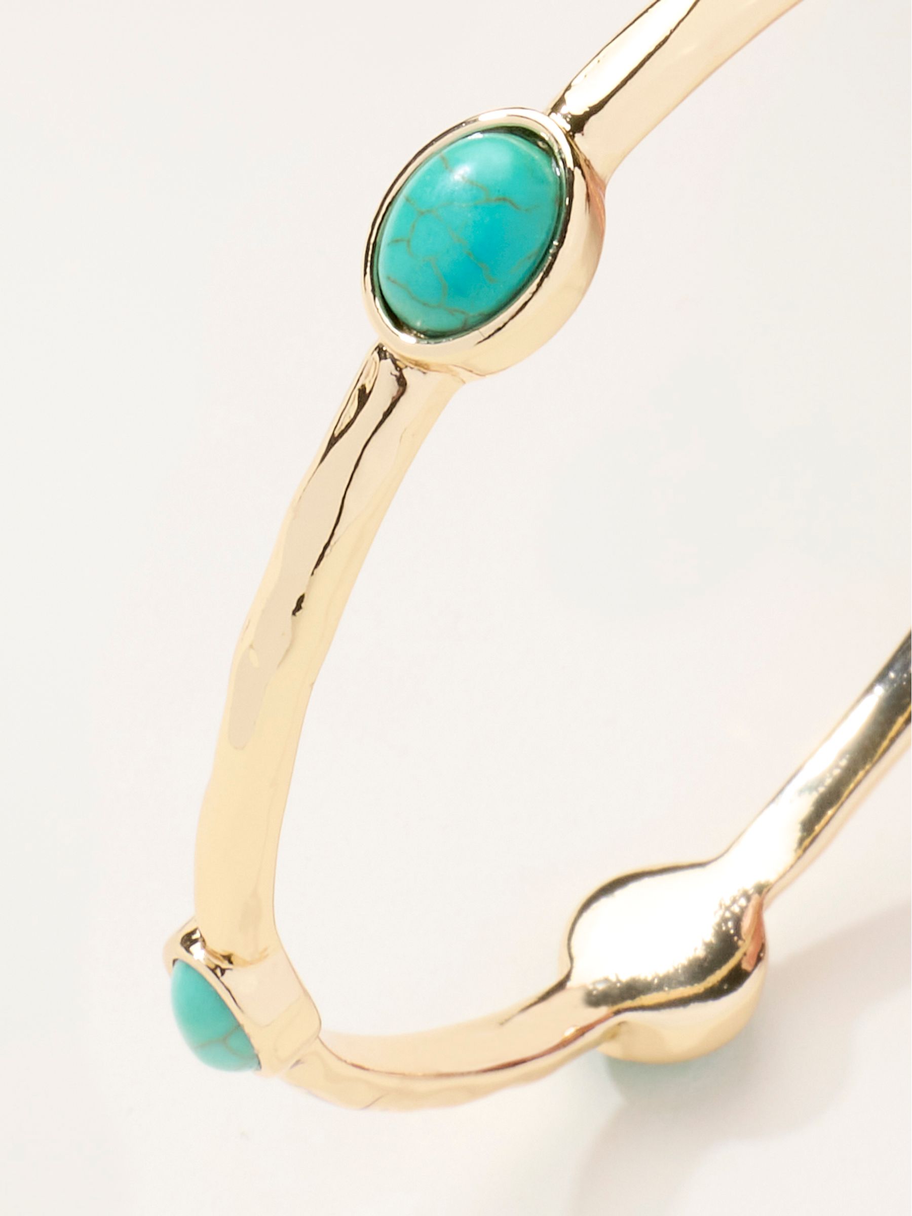 Turquoise Blue Turquoise Bangle - Image 2 of 2