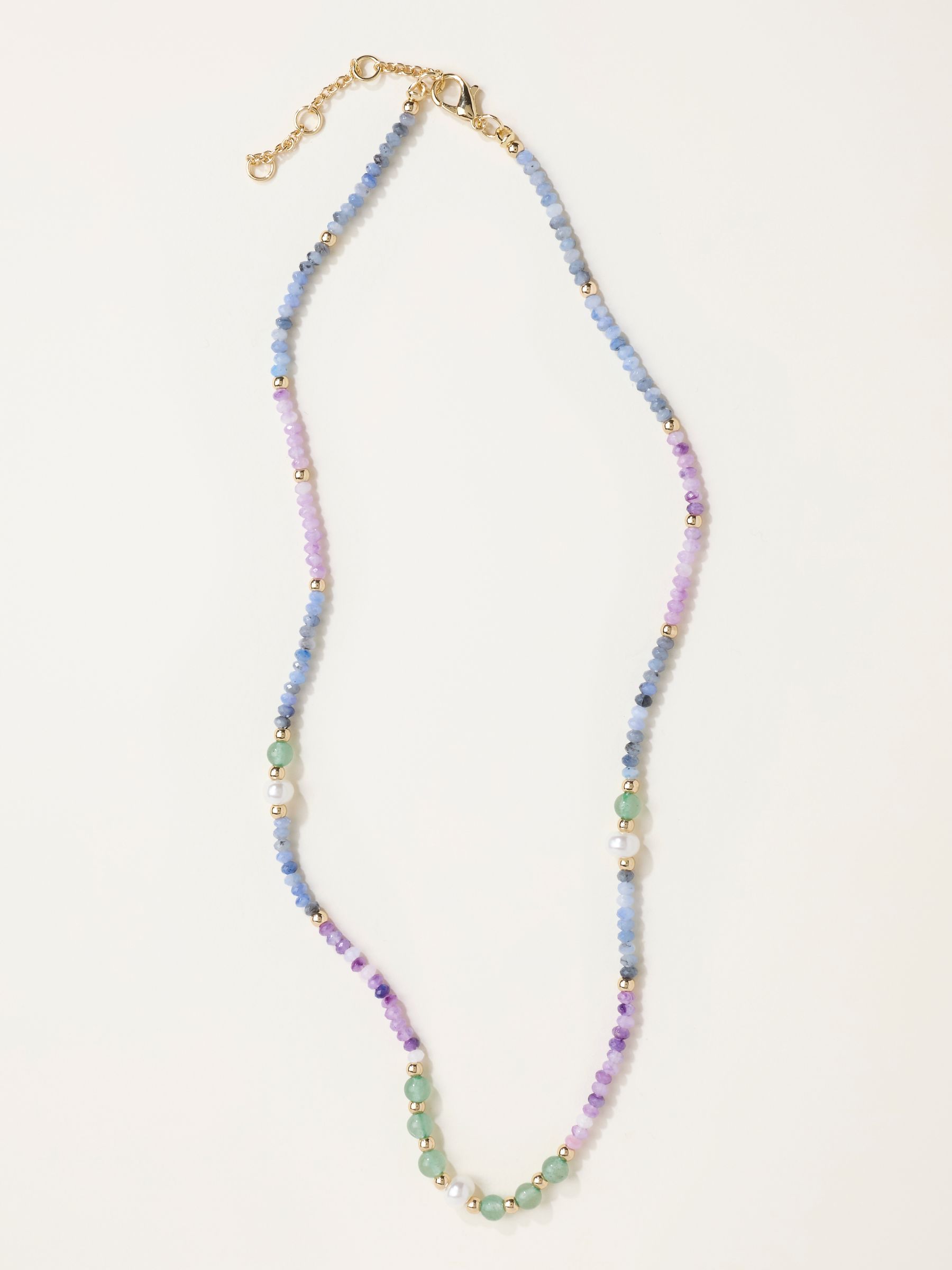 Multi Beaded Necklace - Image 1 of 2