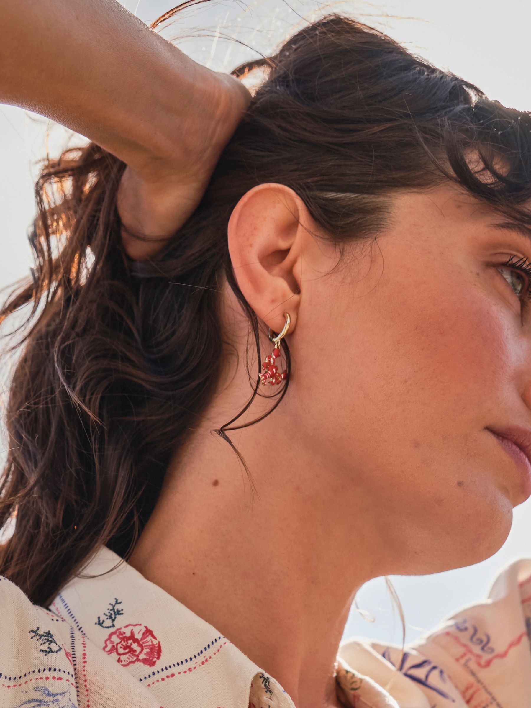 Red Lobster Earrings - Image 3 of 3