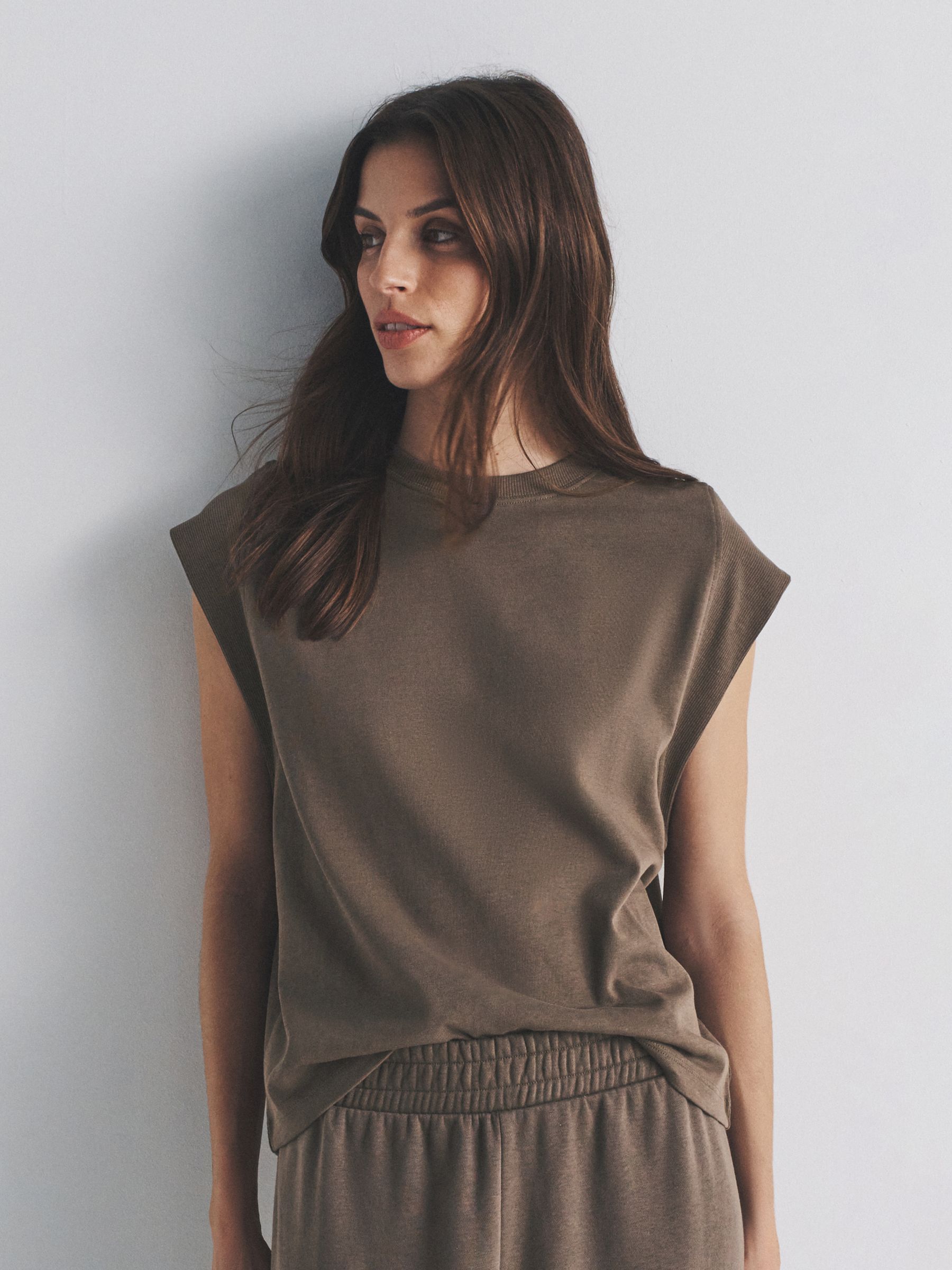 3 Pack Cap Sleeve T-Shirt Black/Chocolate Brown/White - Image 1 of 6