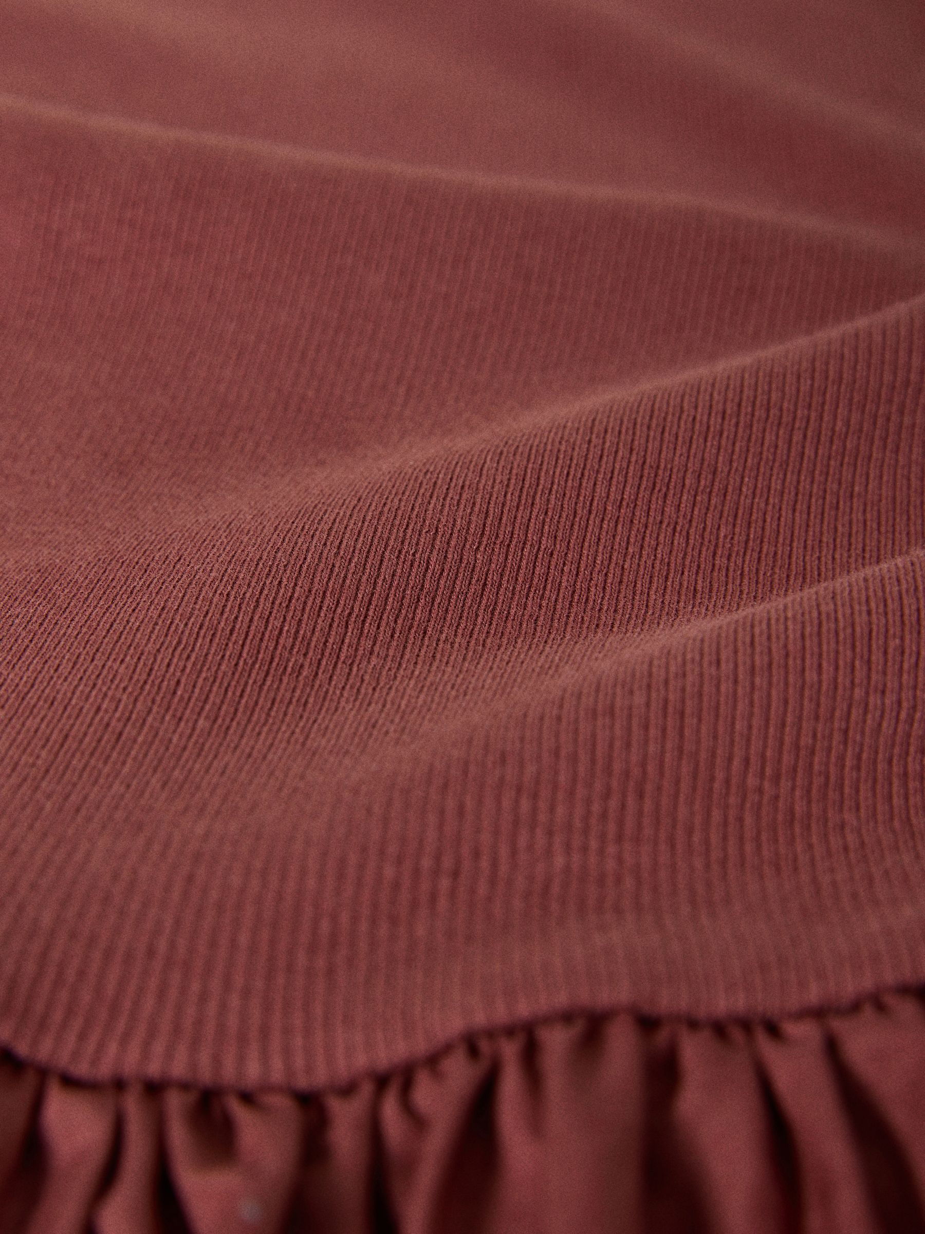 2 Pack Maxi Puff Sleeve Dress Black/Brick Red - Image 2 of 3