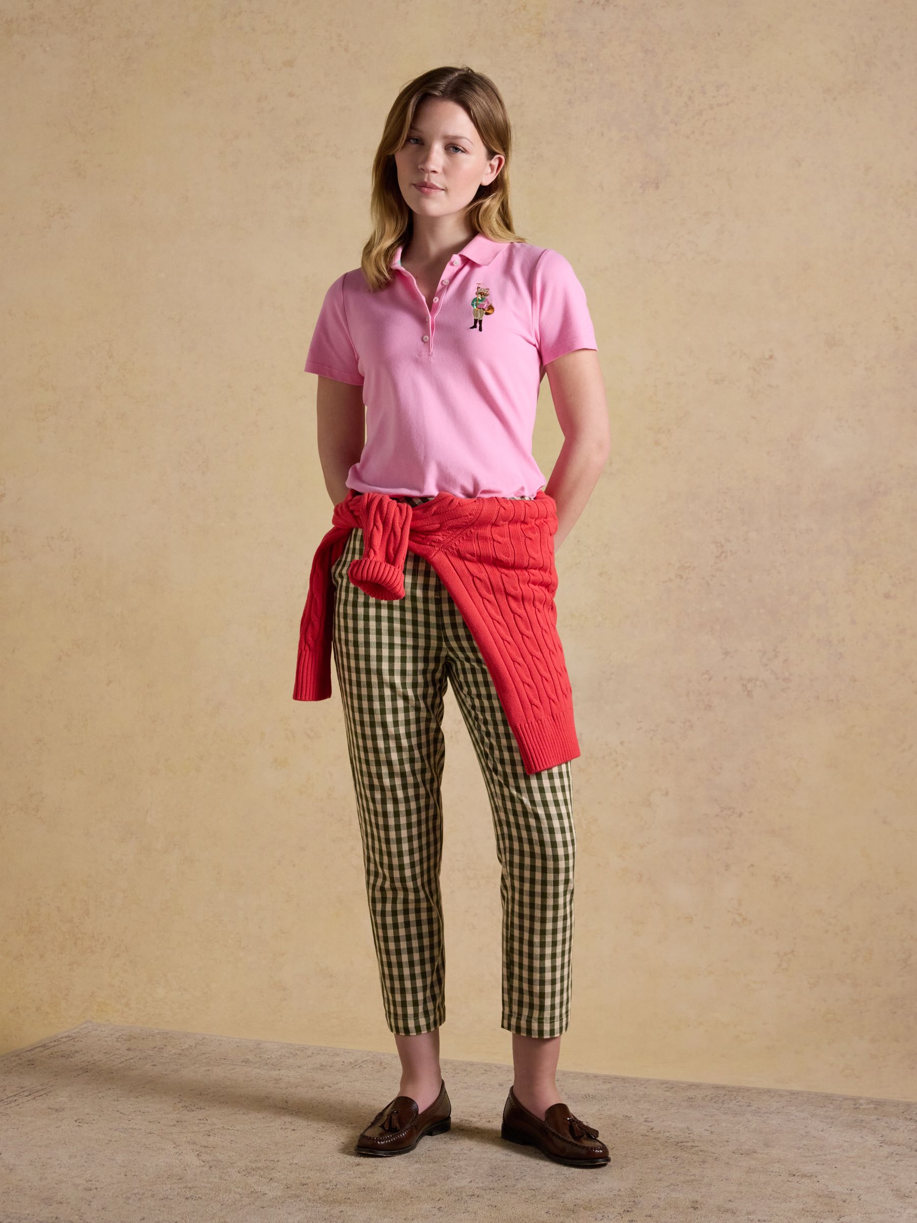 Green Ada Gingham Tailored Trousers - Image 5 of 8