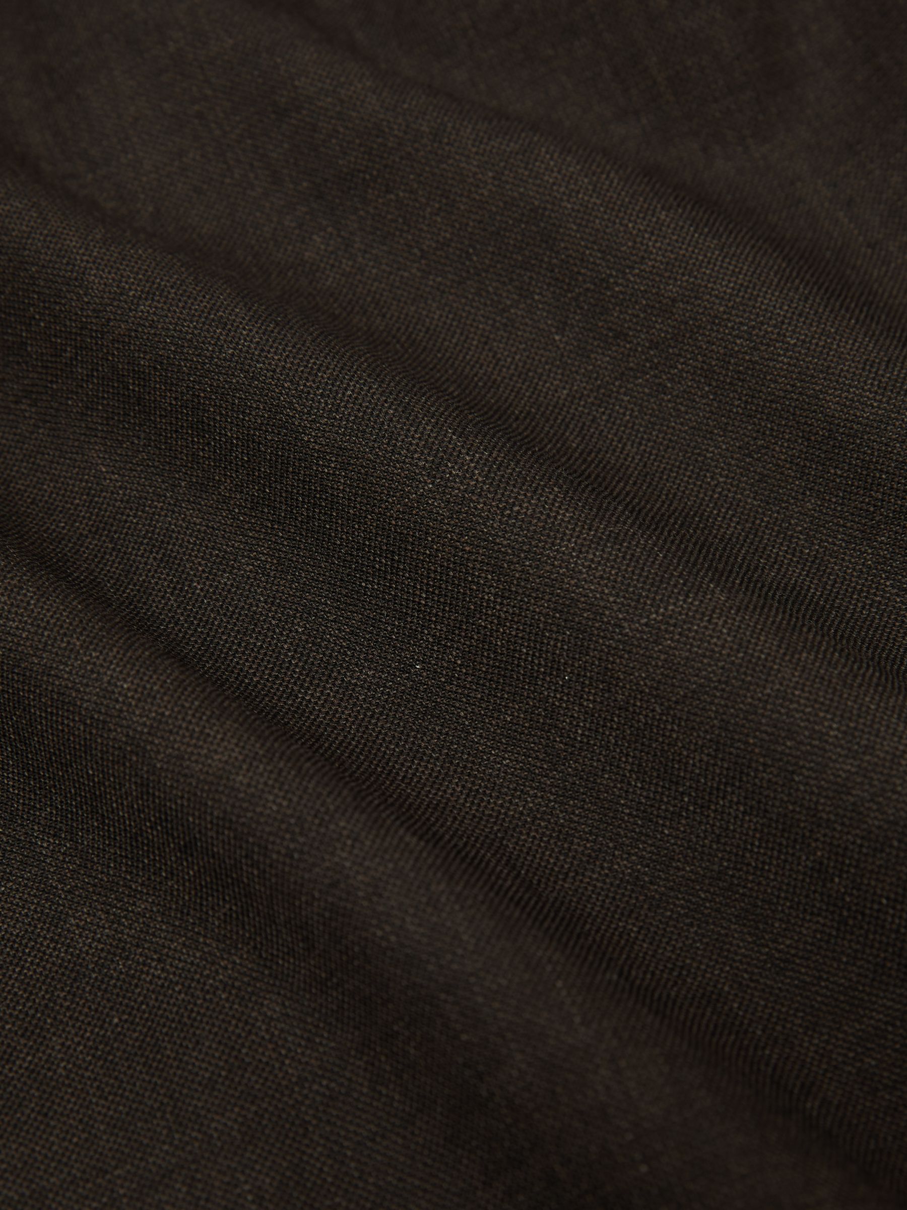 Wool Single-Breasted Classic-Fit Suit Jacket in Brown - image 3