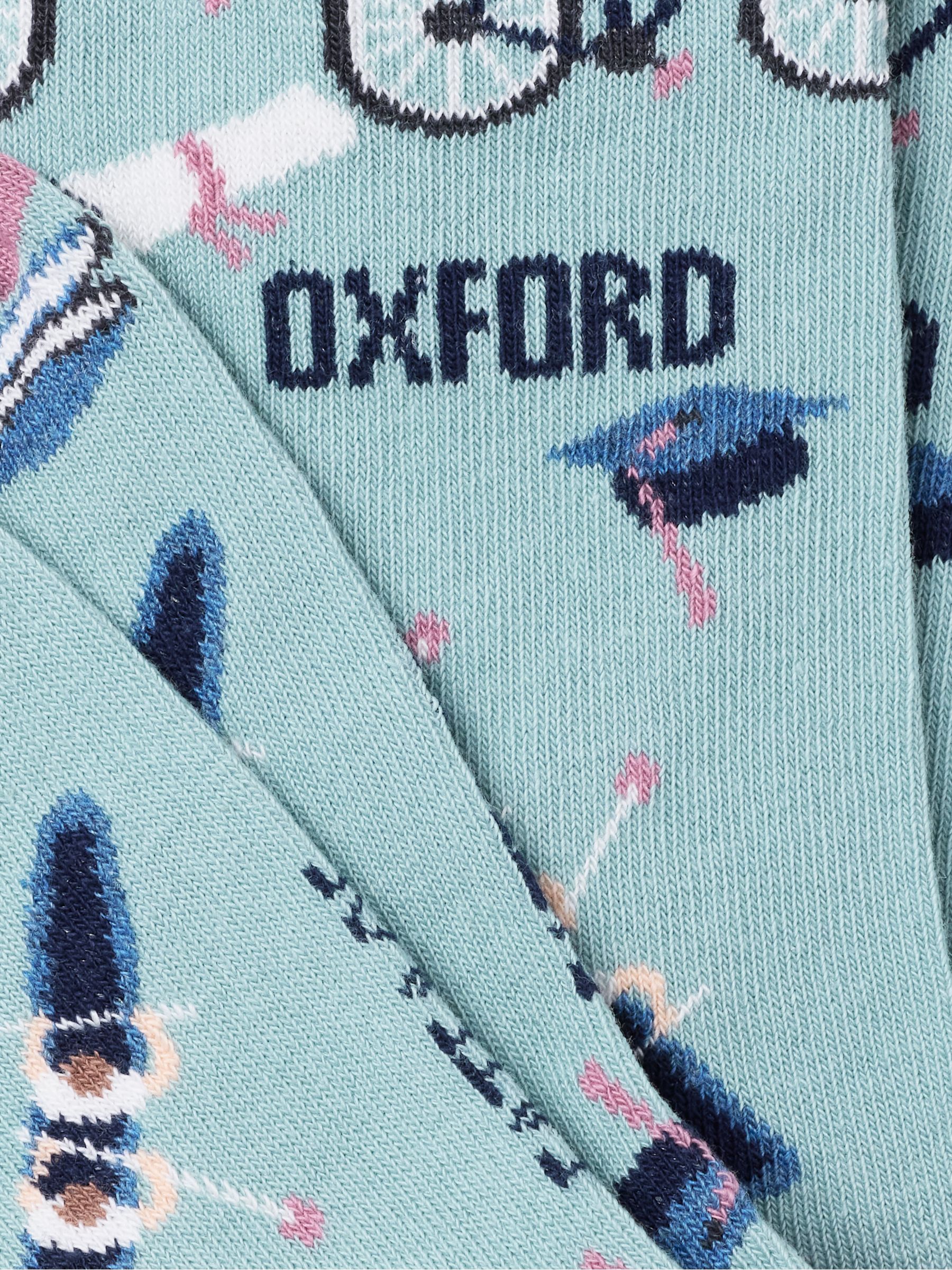Oxford Socks in Green Haze - Image 2 of 2 Oxford Socks in Green Haze - Image 2 of 2