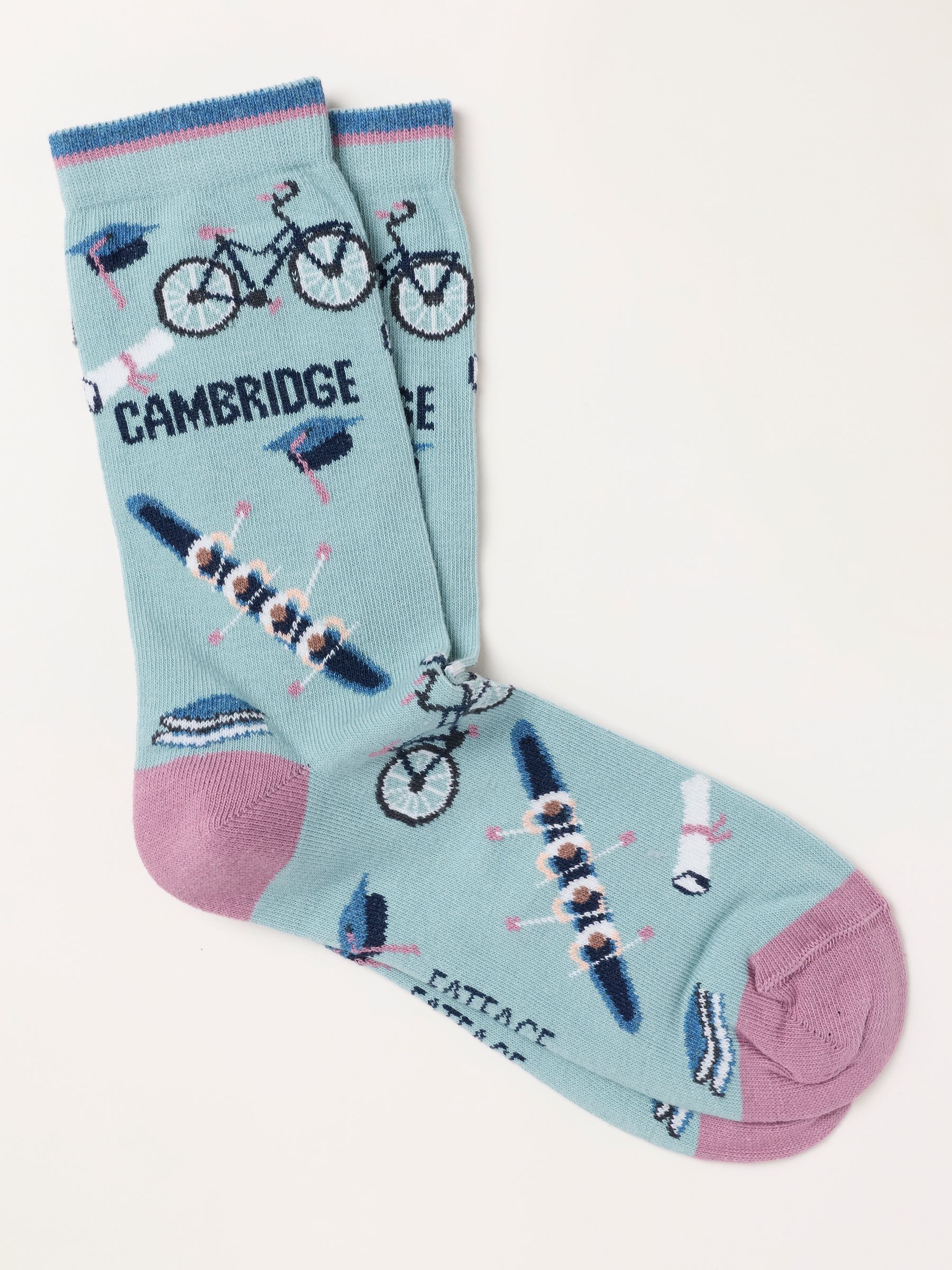 Cambridge Socks in Green Haze - Image 1 of 2