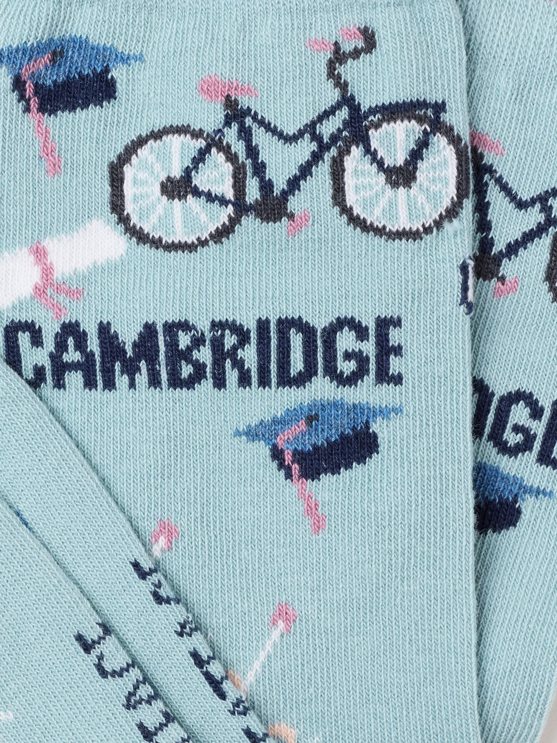 Cambridge Socks in Green Haze - Image 2 of 2