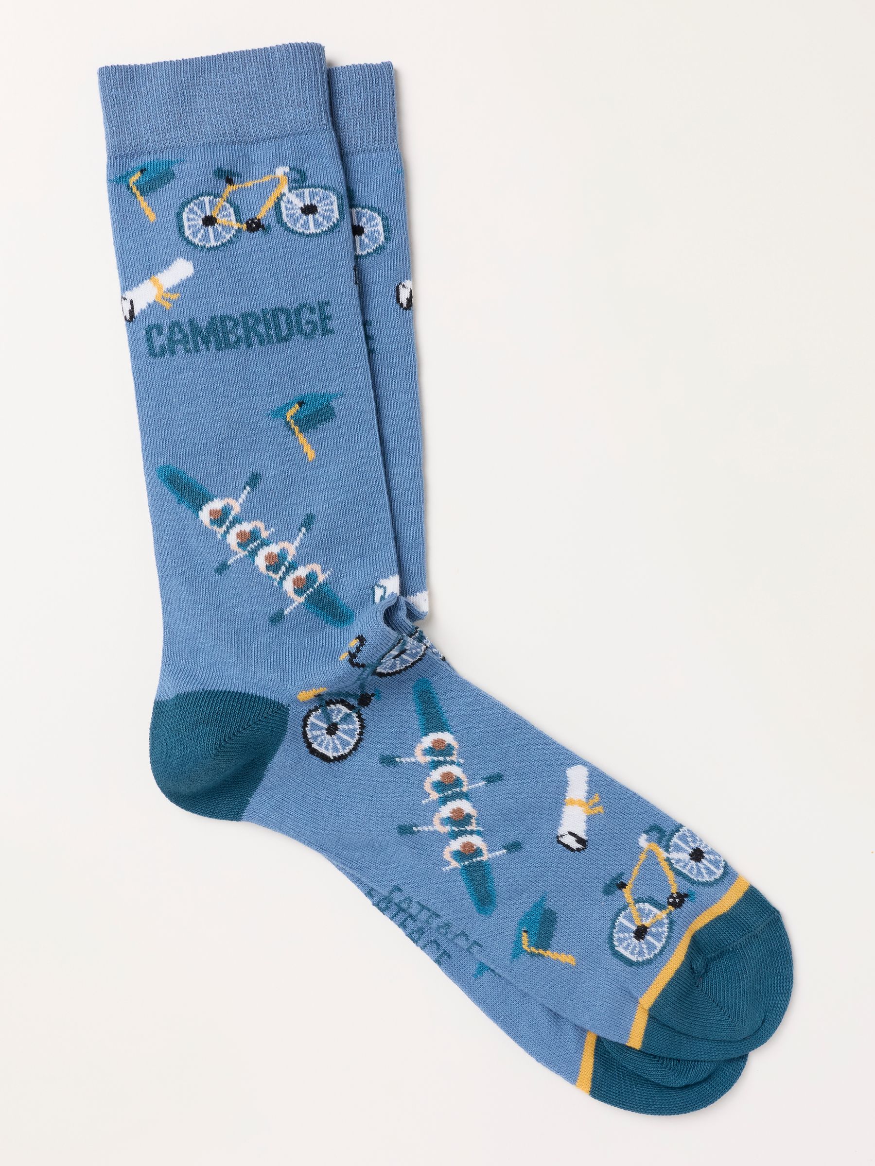 Cambridge Socks in Blue - Image 1 of 2