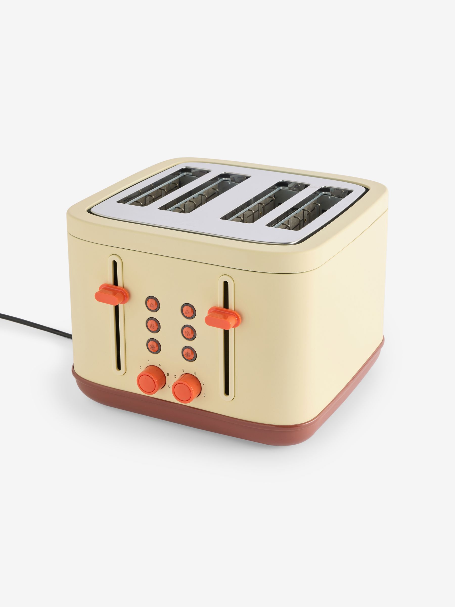 Ilya 4 Slice Toaster in Cream - Image 3 of 4