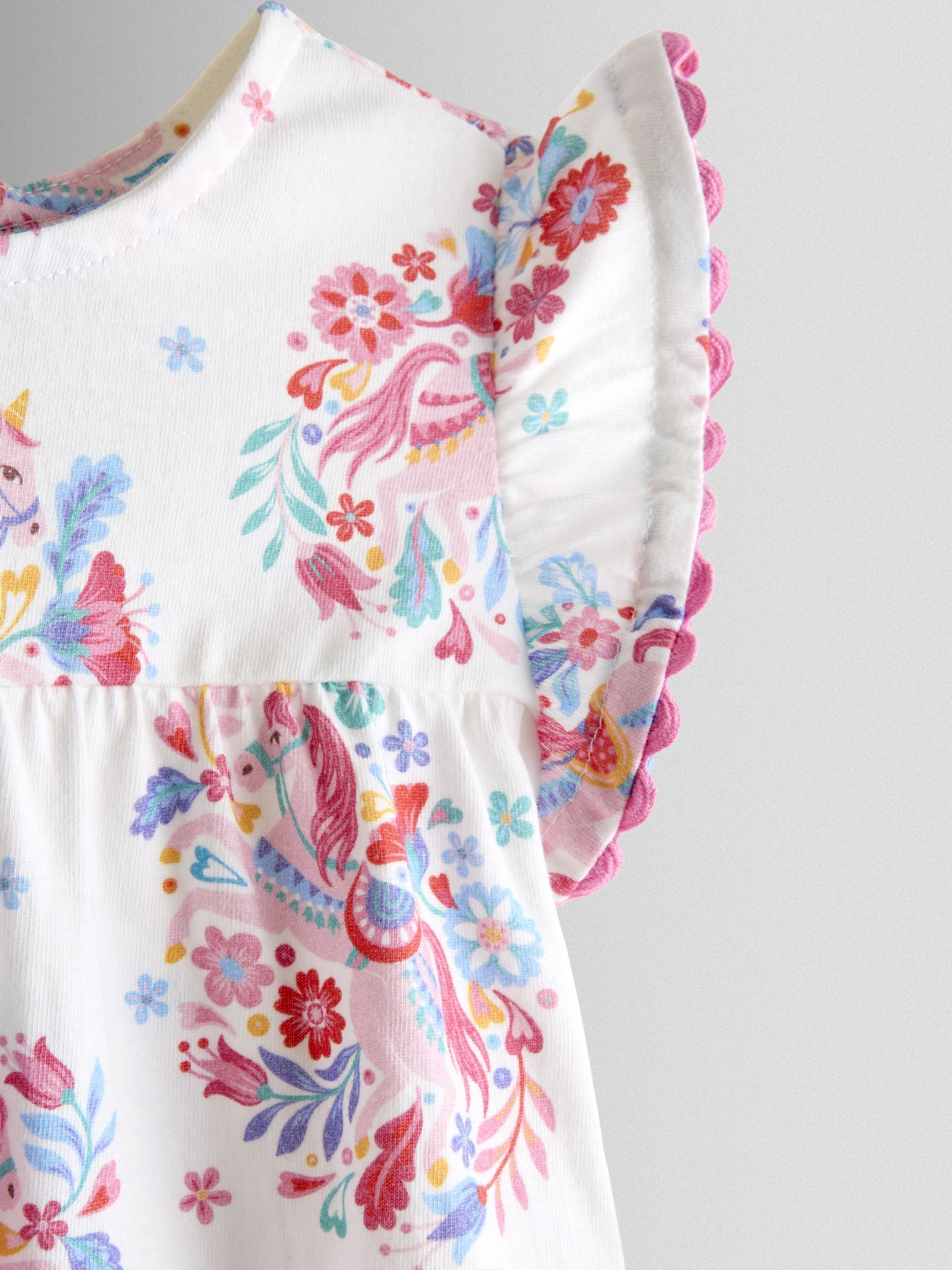 Blue Top & Shorts Set - Image 6 of 7