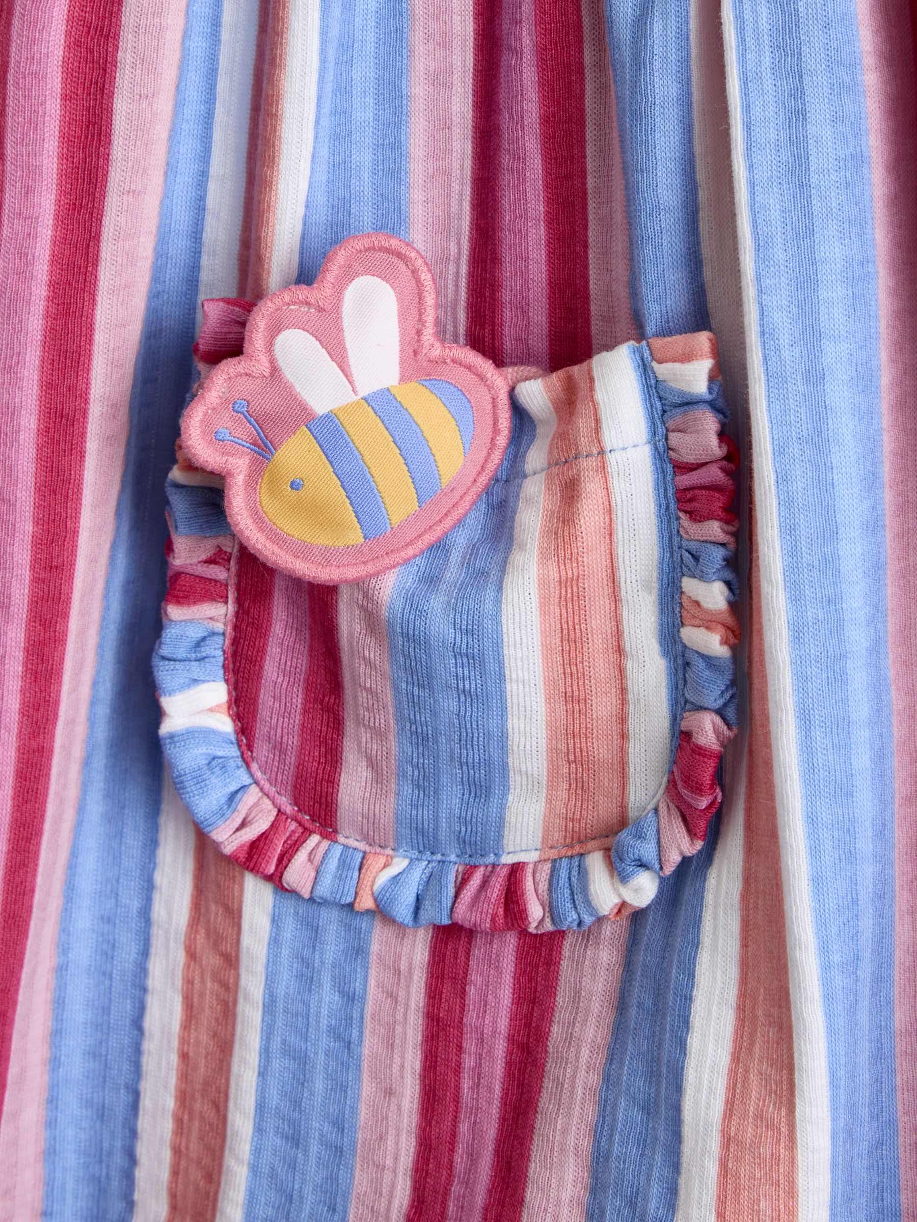 Pink Ombre Stripe Pet In Pocket Relaxed Dress - Image 3 of 3