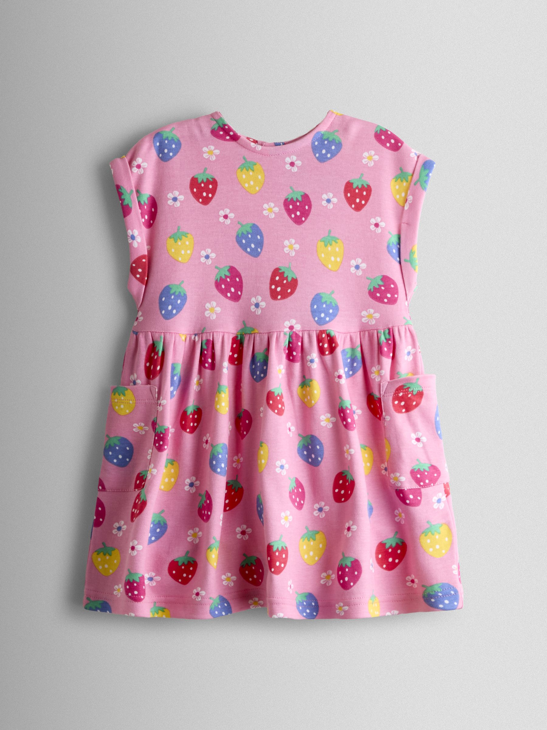 Pink Strawberry Pet In Pocket Dress - Image 2 of 4