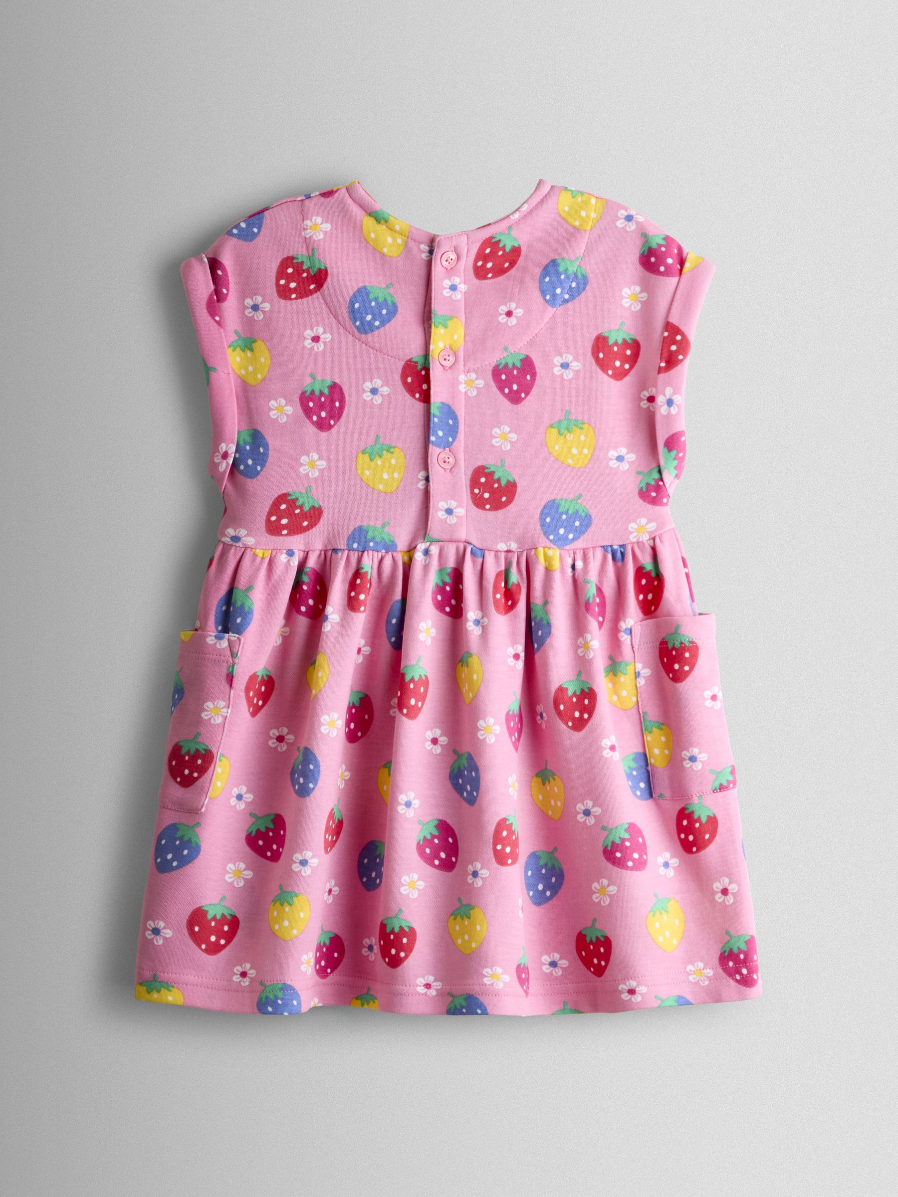 Pink Strawberry Pet In Pocket Dress - Image 3 of 4