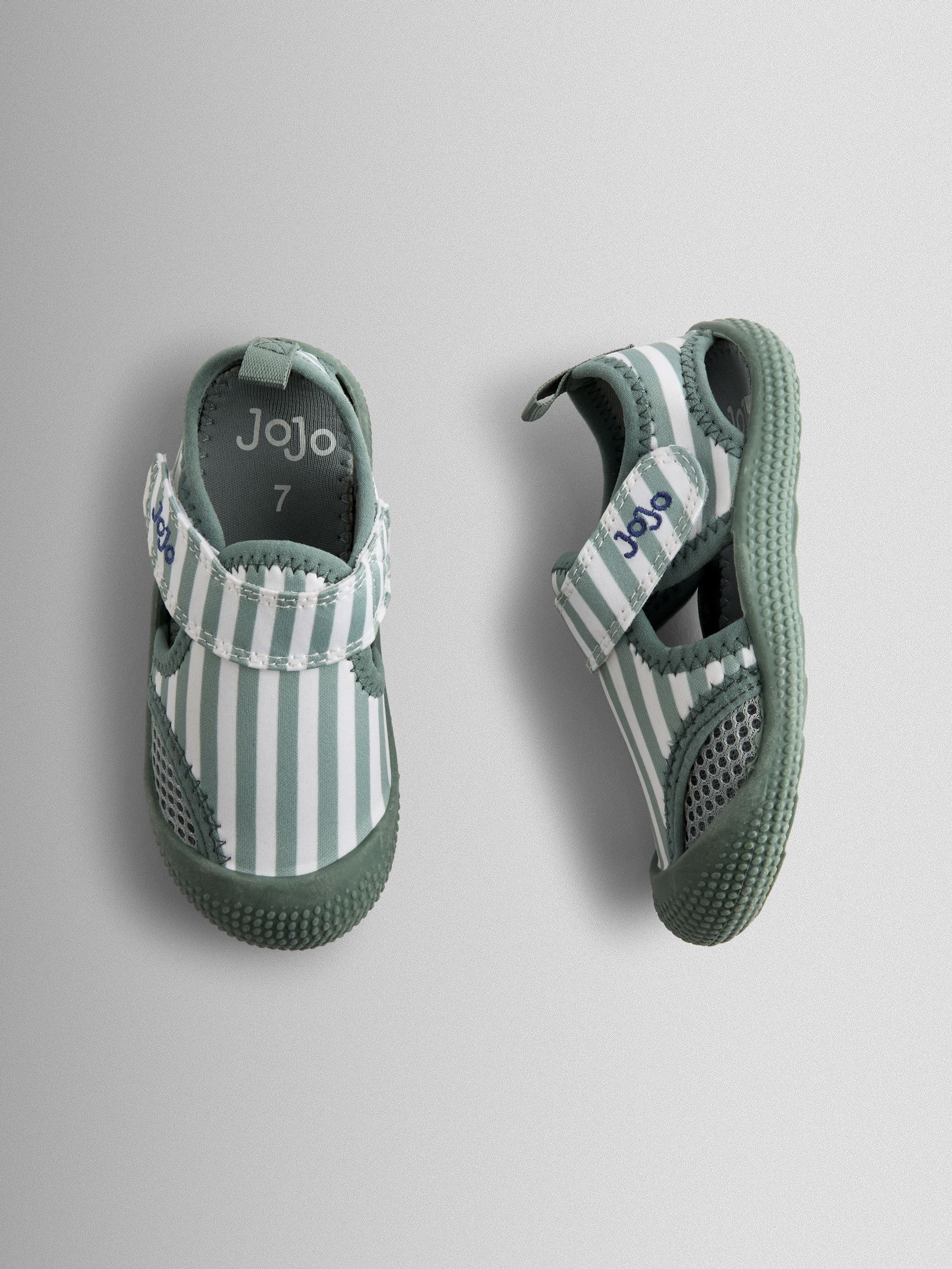 Green Stripe Beach & Swim Sandals - Image 4 of 4
