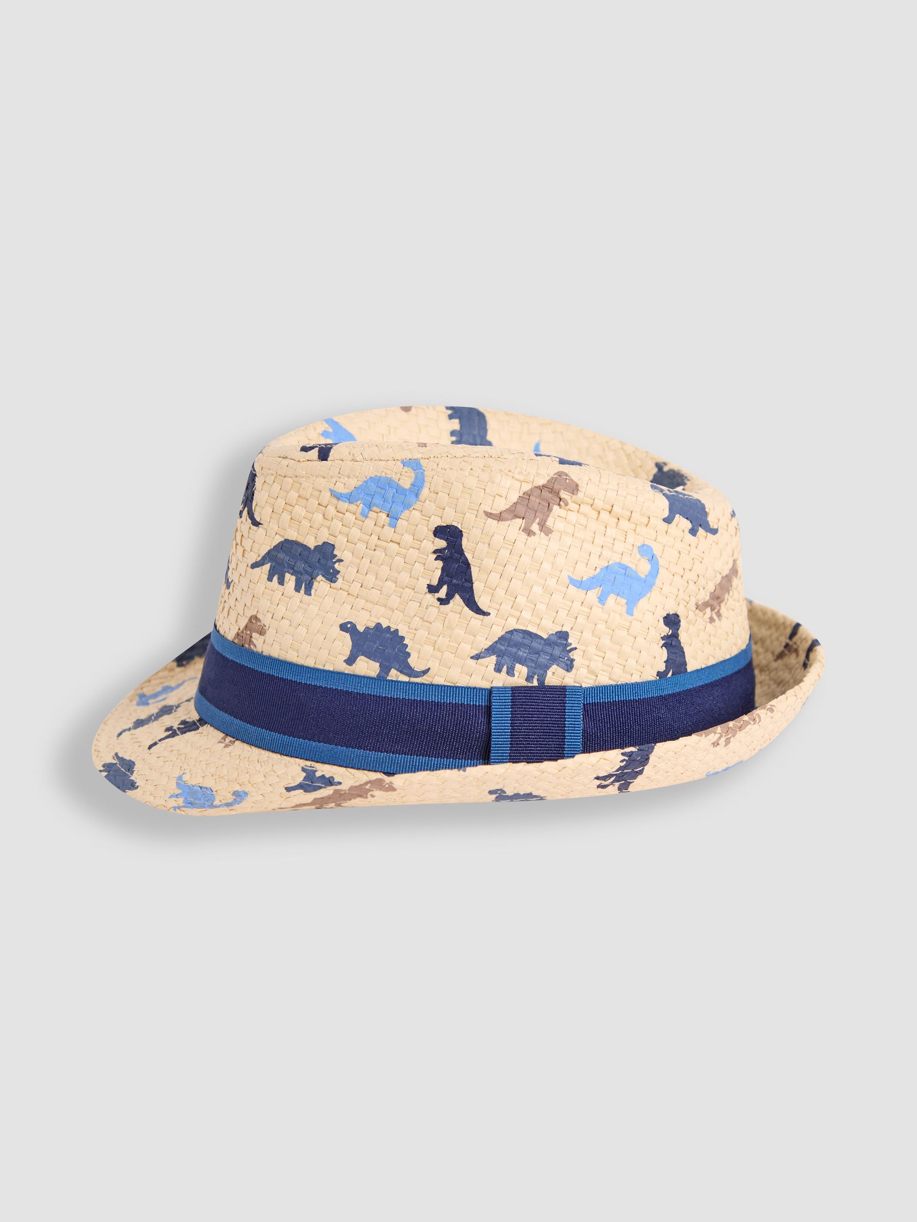 Natural Dinosaur Trilby Hat - Image 1 of 3