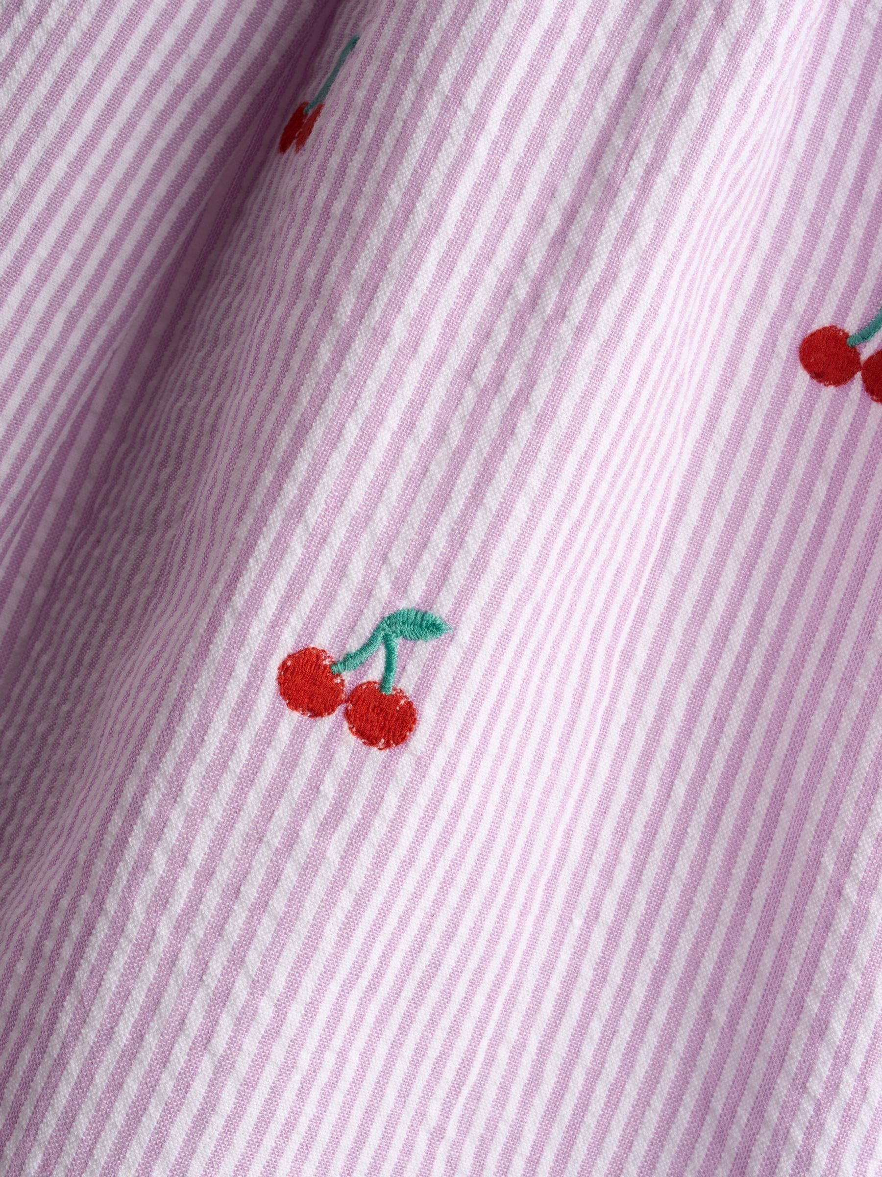 Purple Collared Sleeveless Dress - Image 5 of 5