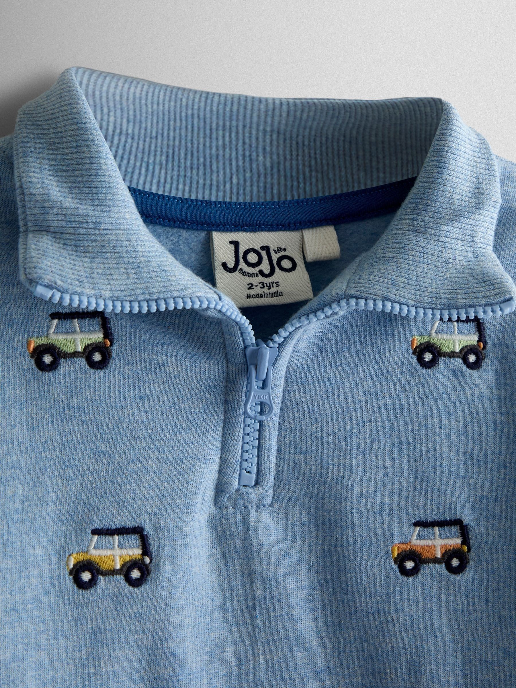 Blue Jeep Safari Scene Reversible Hoodie - Image 3 of 4