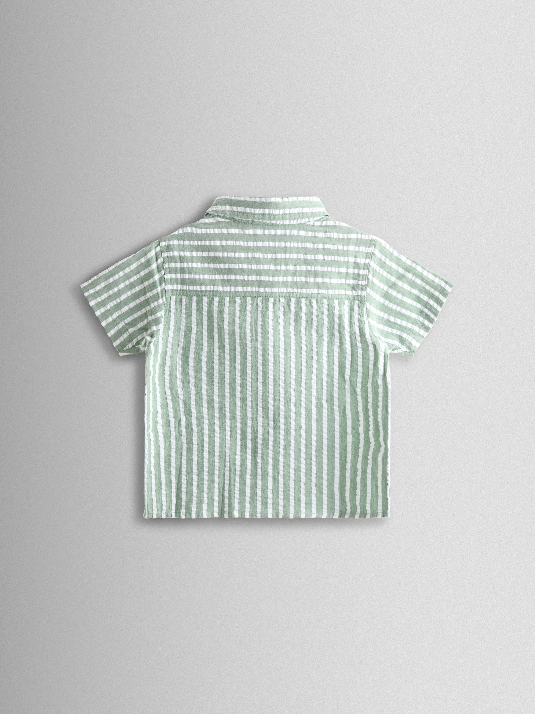 Green Striped Shirt - Image 2 of 4