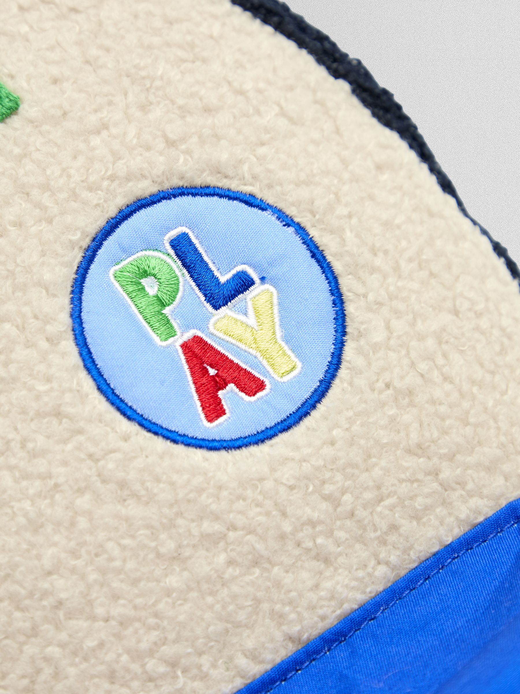 Personalised Borg Colour Block Medium Backpack - Image 5 of 7