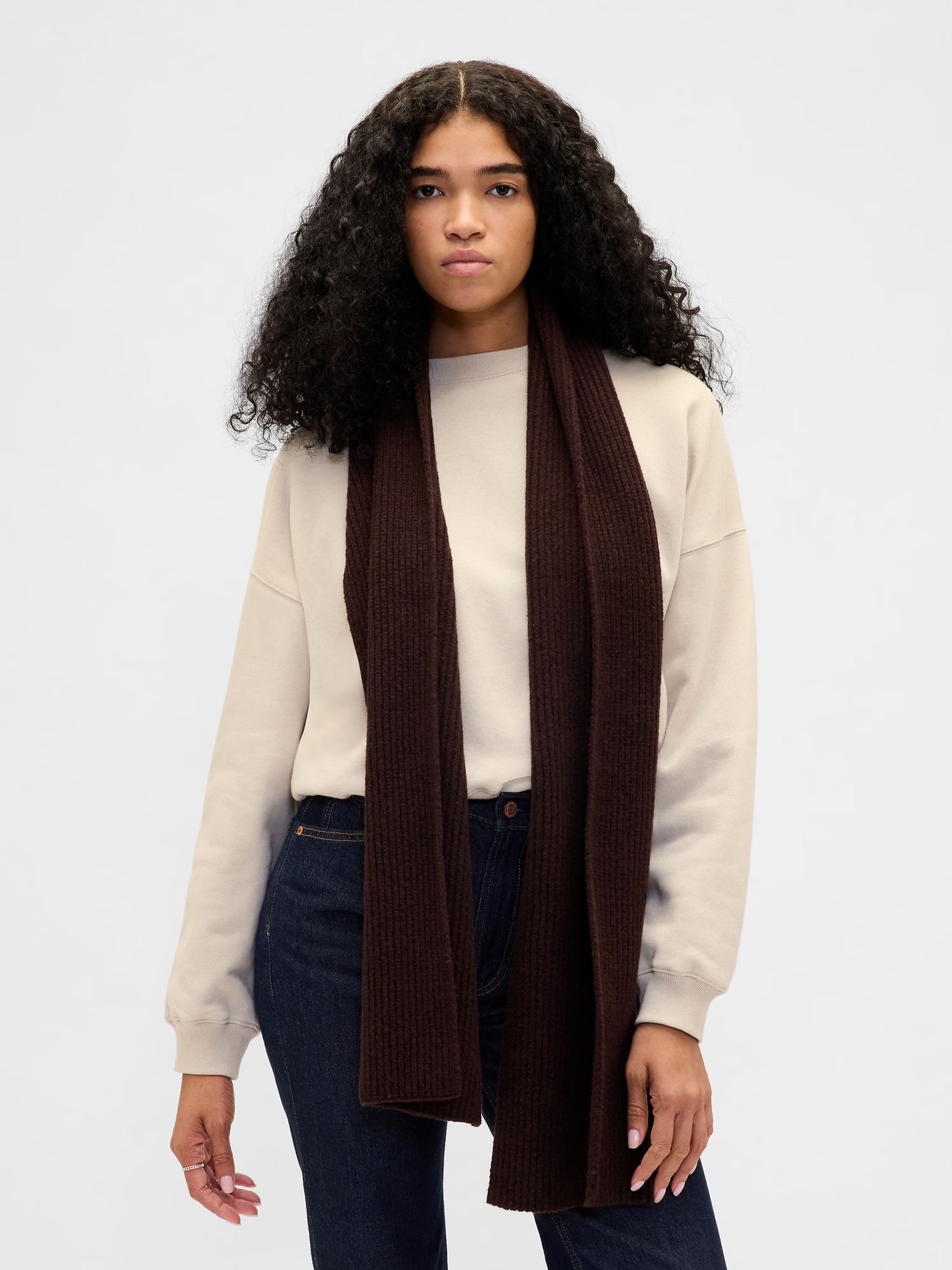 Brown Scarf - Image 2 of 2