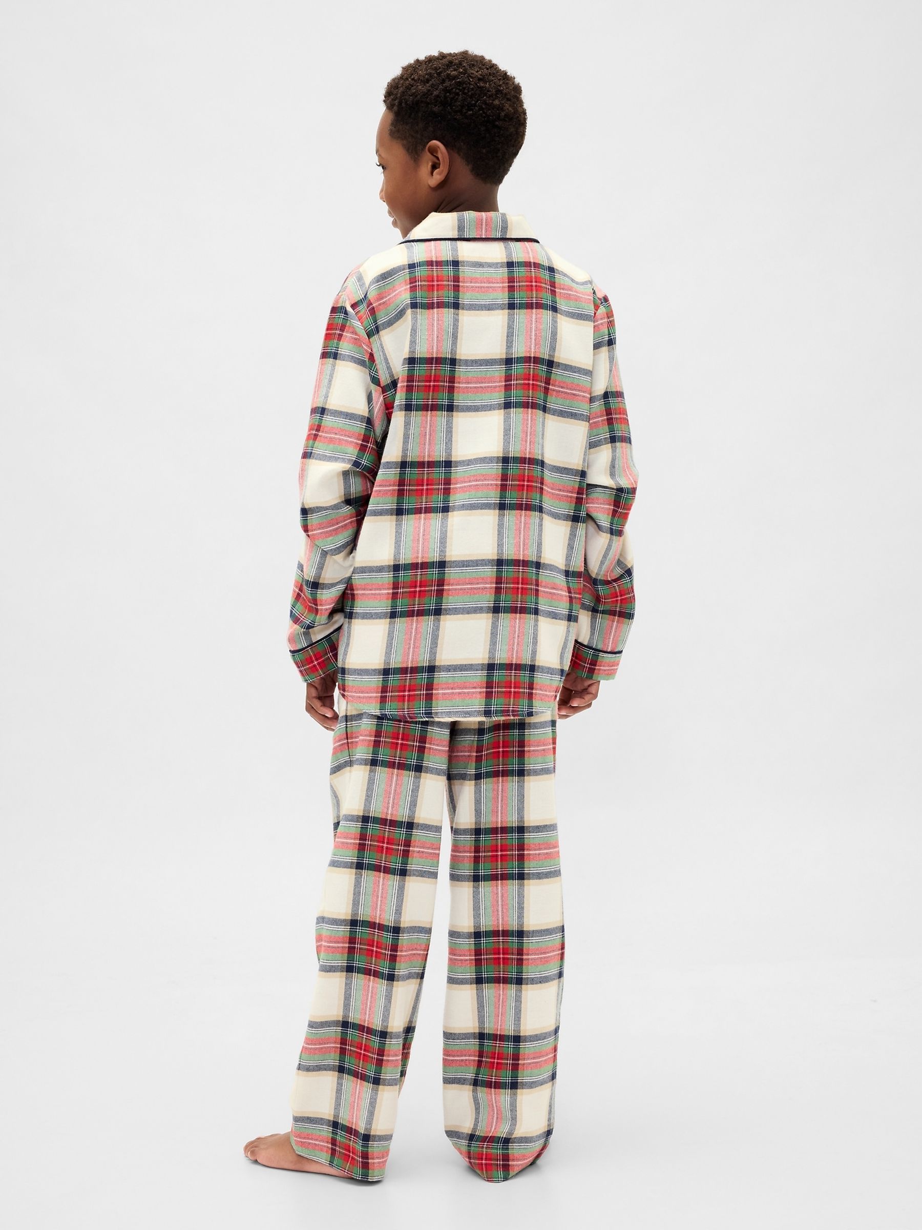 Red Check Flannel Pyjamas Set (6-13yrs) - Image 2 of 6