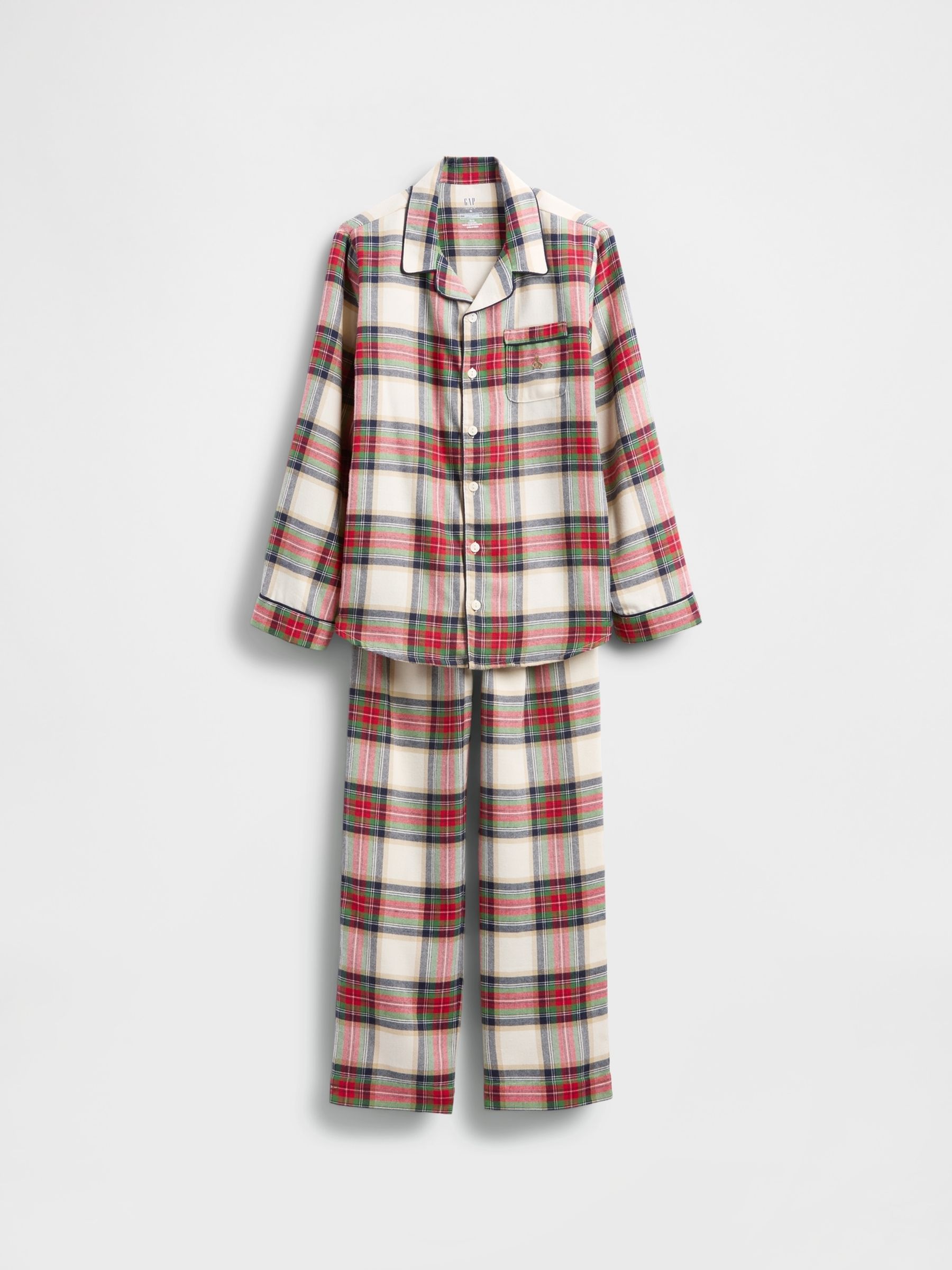 Red Check Flannel Pyjamas Set (6-13yrs) - Image 5 of 6