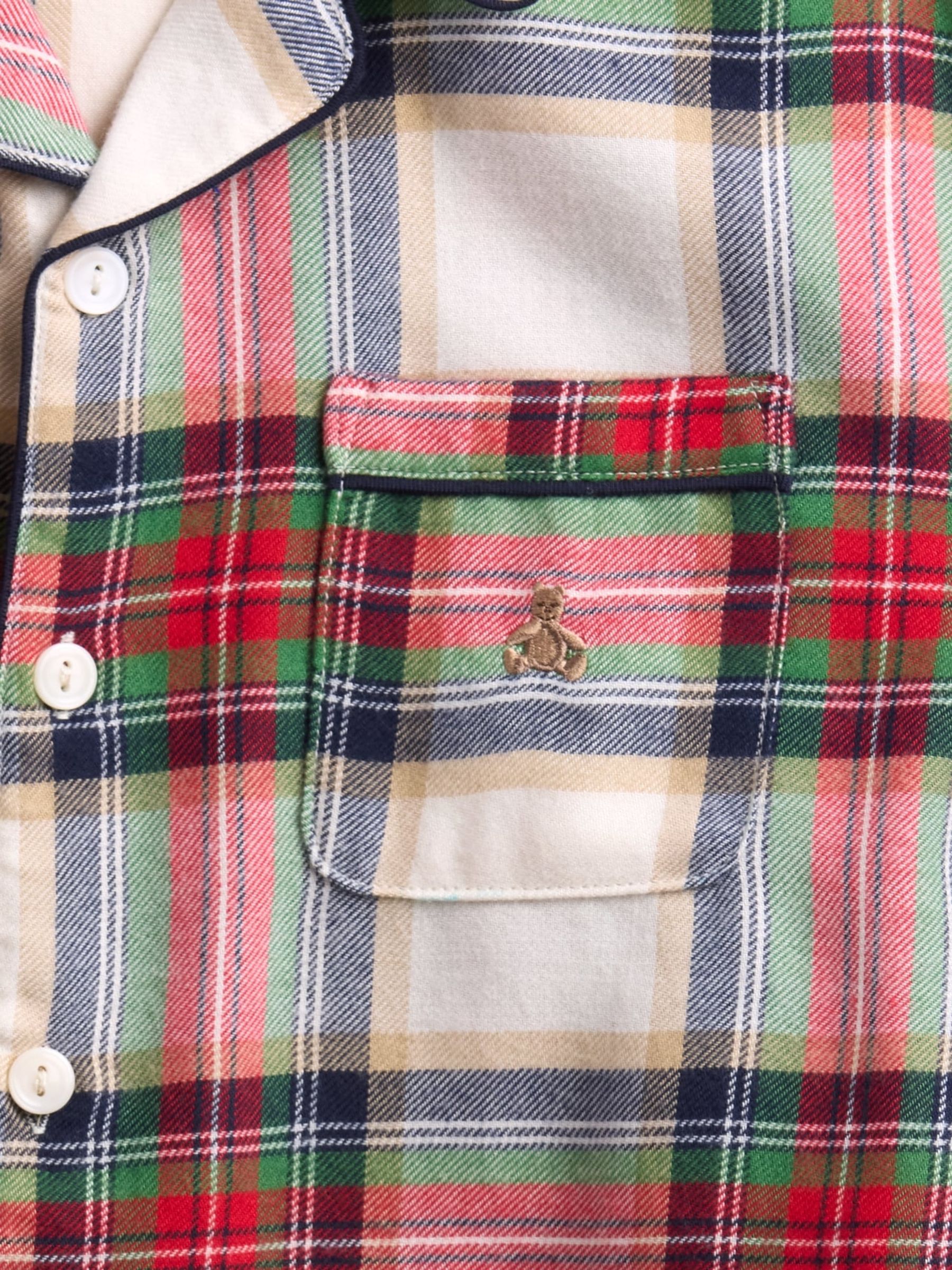 Red Check Flannel Pyjamas Set (6-13yrs) - Image 6 of 6