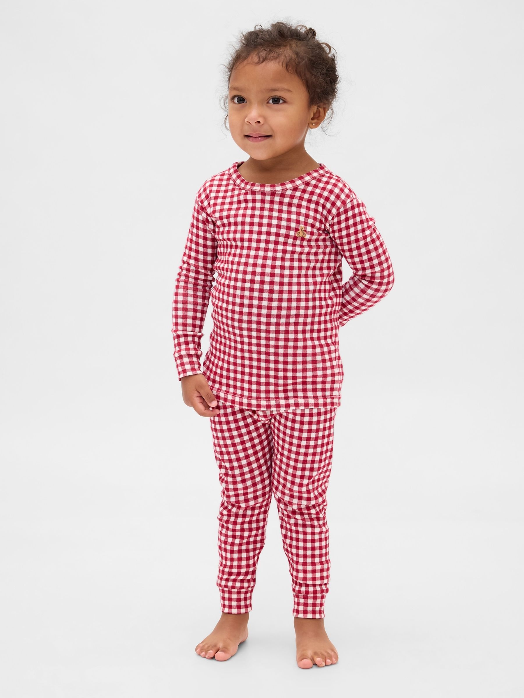 Red Brushed Cotton Pyjamas Set (6mths-5yrs) - Image 2 of 6