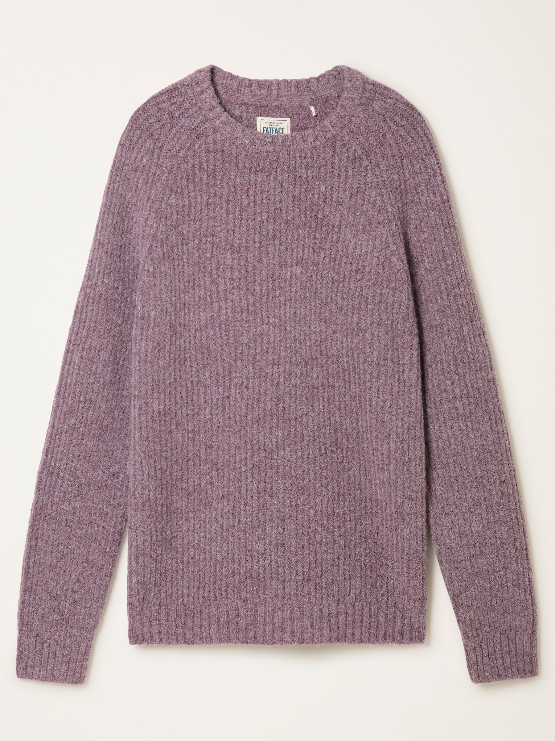 Sefton Purple Knitted Crew Neck Jumper - Image 4 of 4
