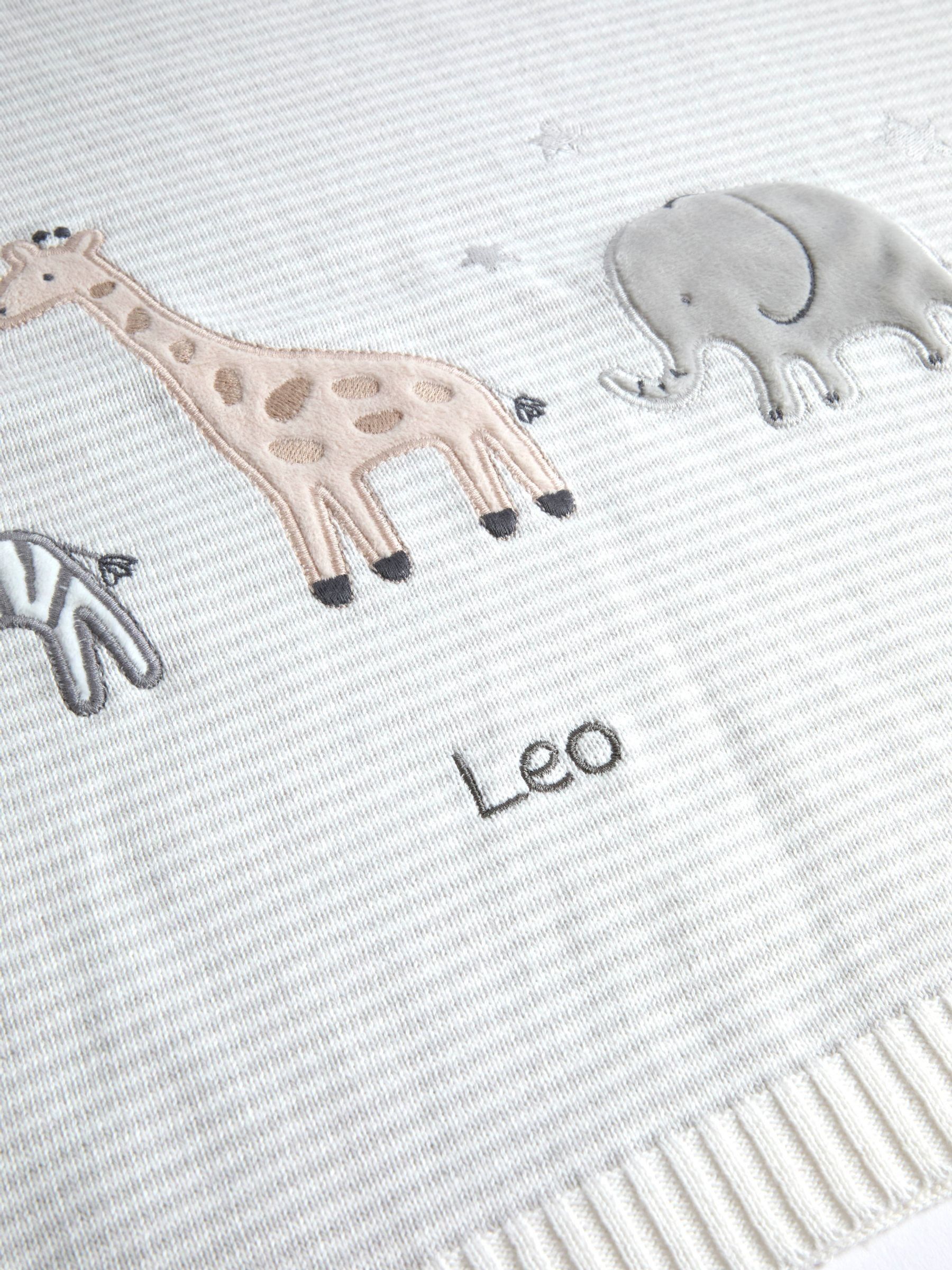 Personalised Embroidered Shawl - Image 2 of 3