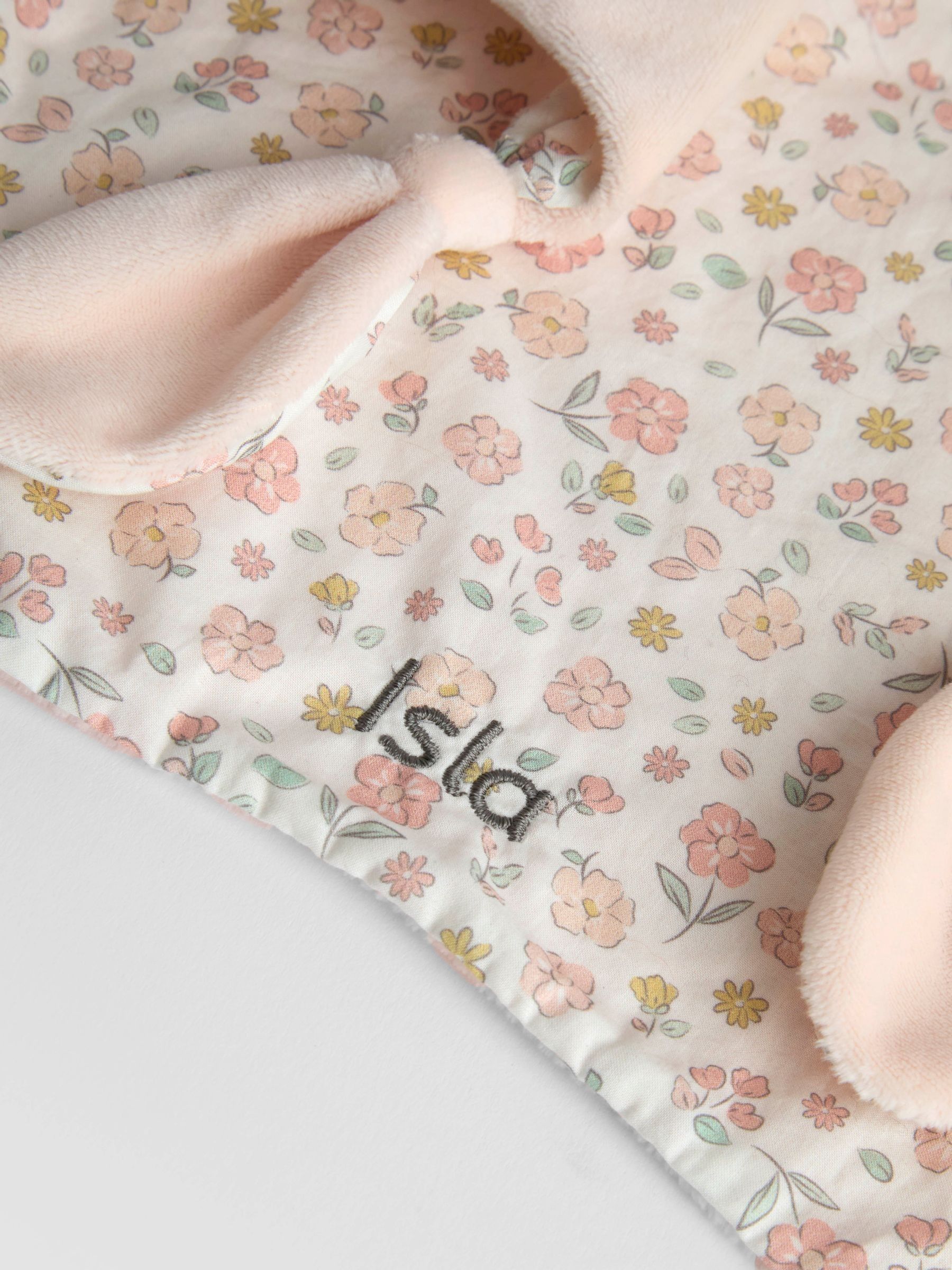 Floral Bunny Personalised Comforter - Image 3 of 3