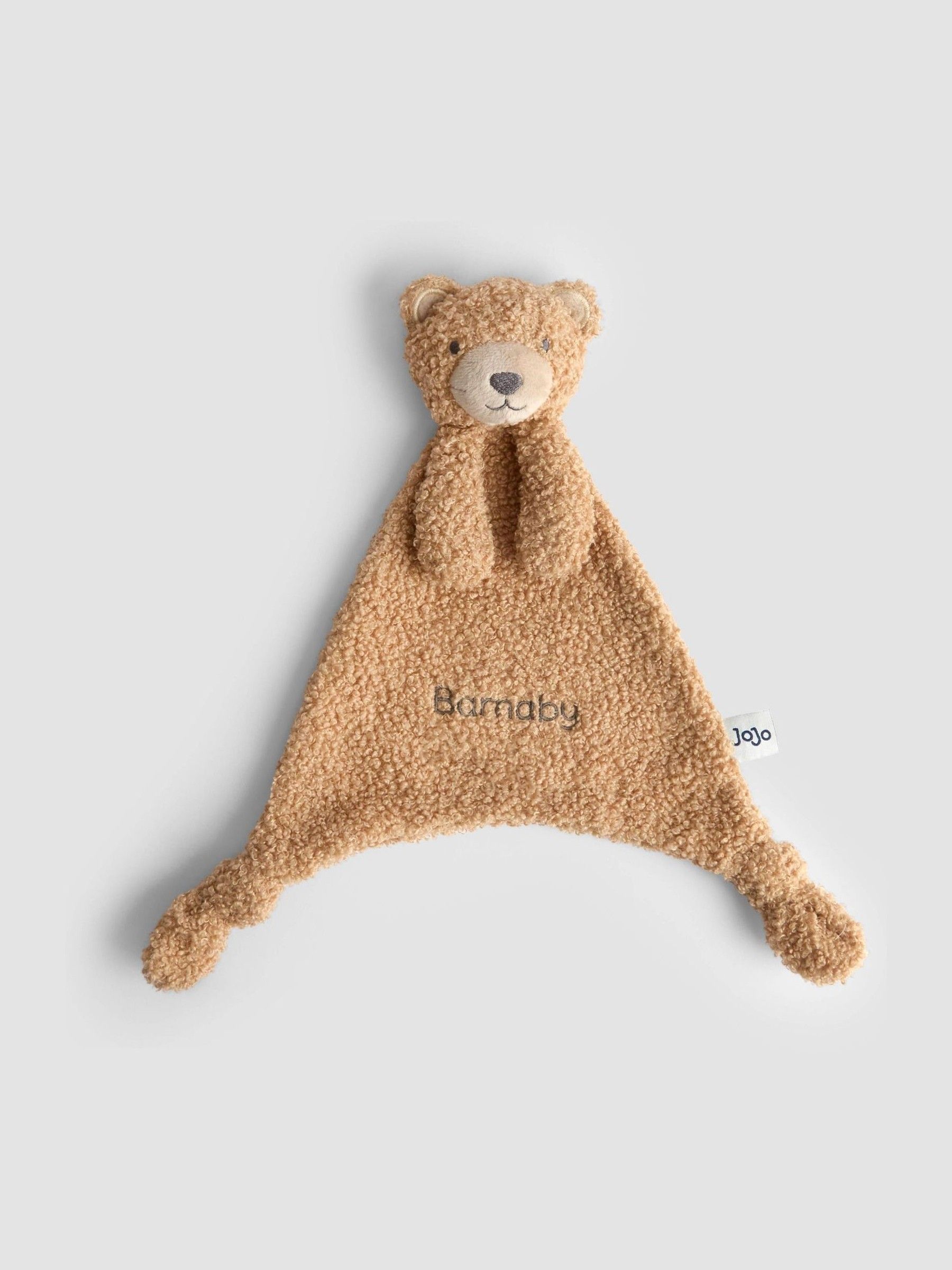Sitting Barnaby Bear Personalised Comforter - Image 1 of 3
