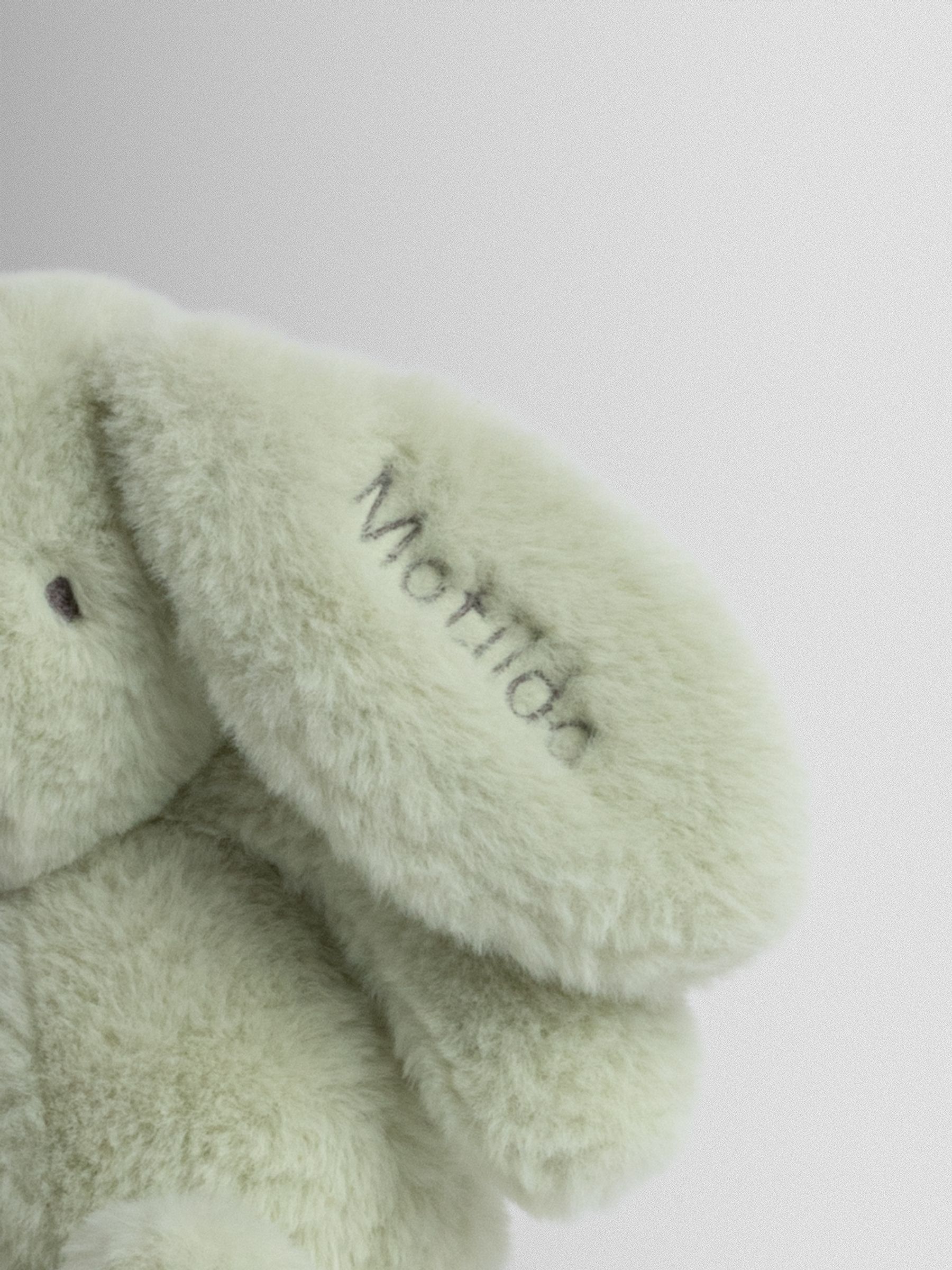 Sage Green Matcha Personalised Bunny - Image 2 of 2