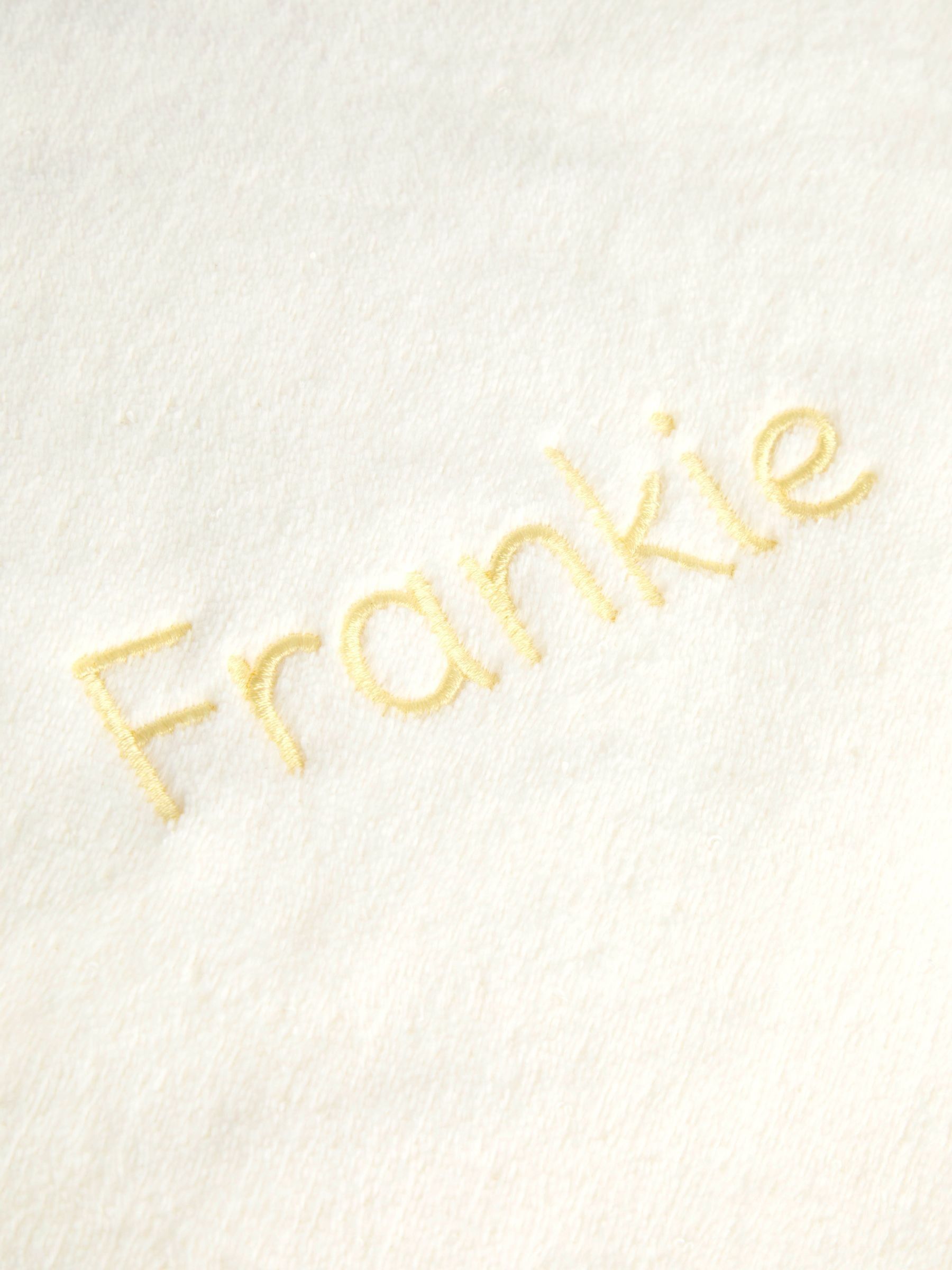 Cream Duck Personalised Cream Duck Hooded Towel - Image 3 of 3
