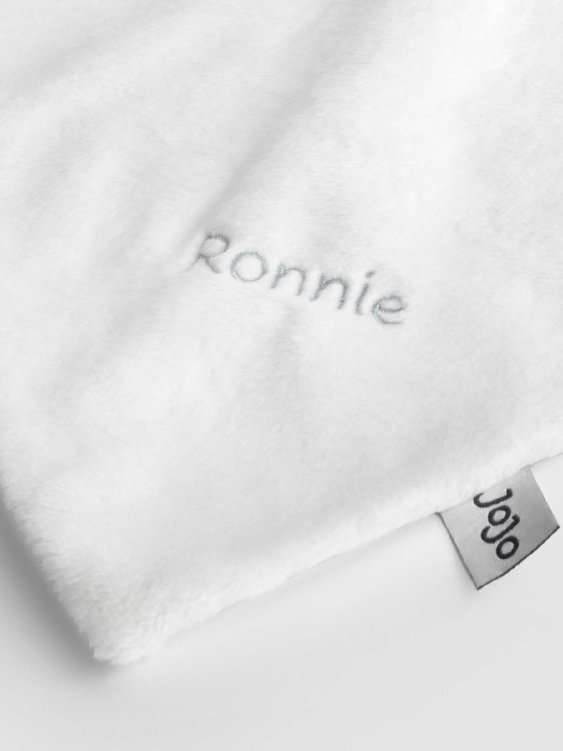 Grey Mabel Bunny Personalised Comforter - Image 3 of 3