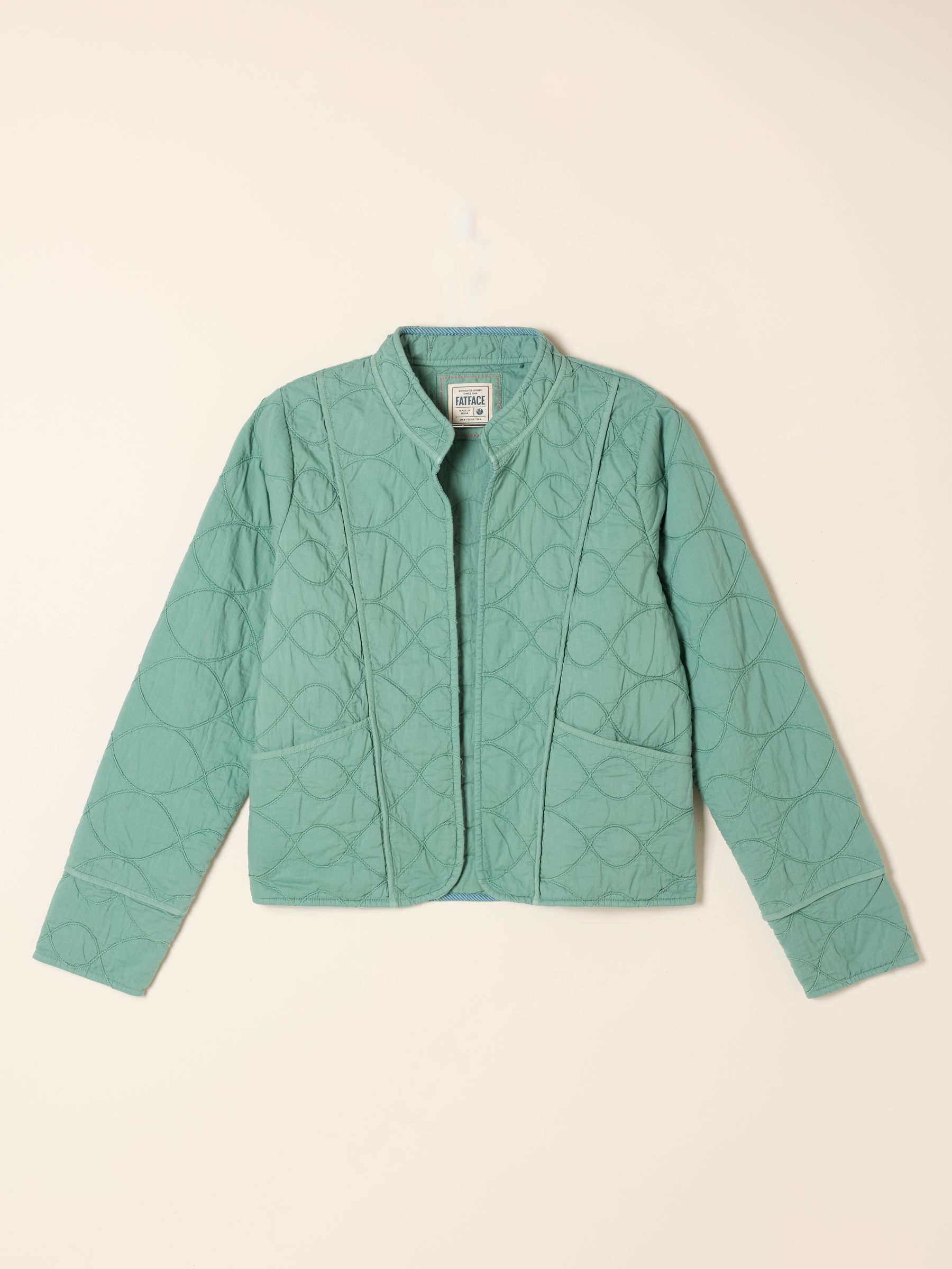 Green Quilted Jacket - Image 5 of 5