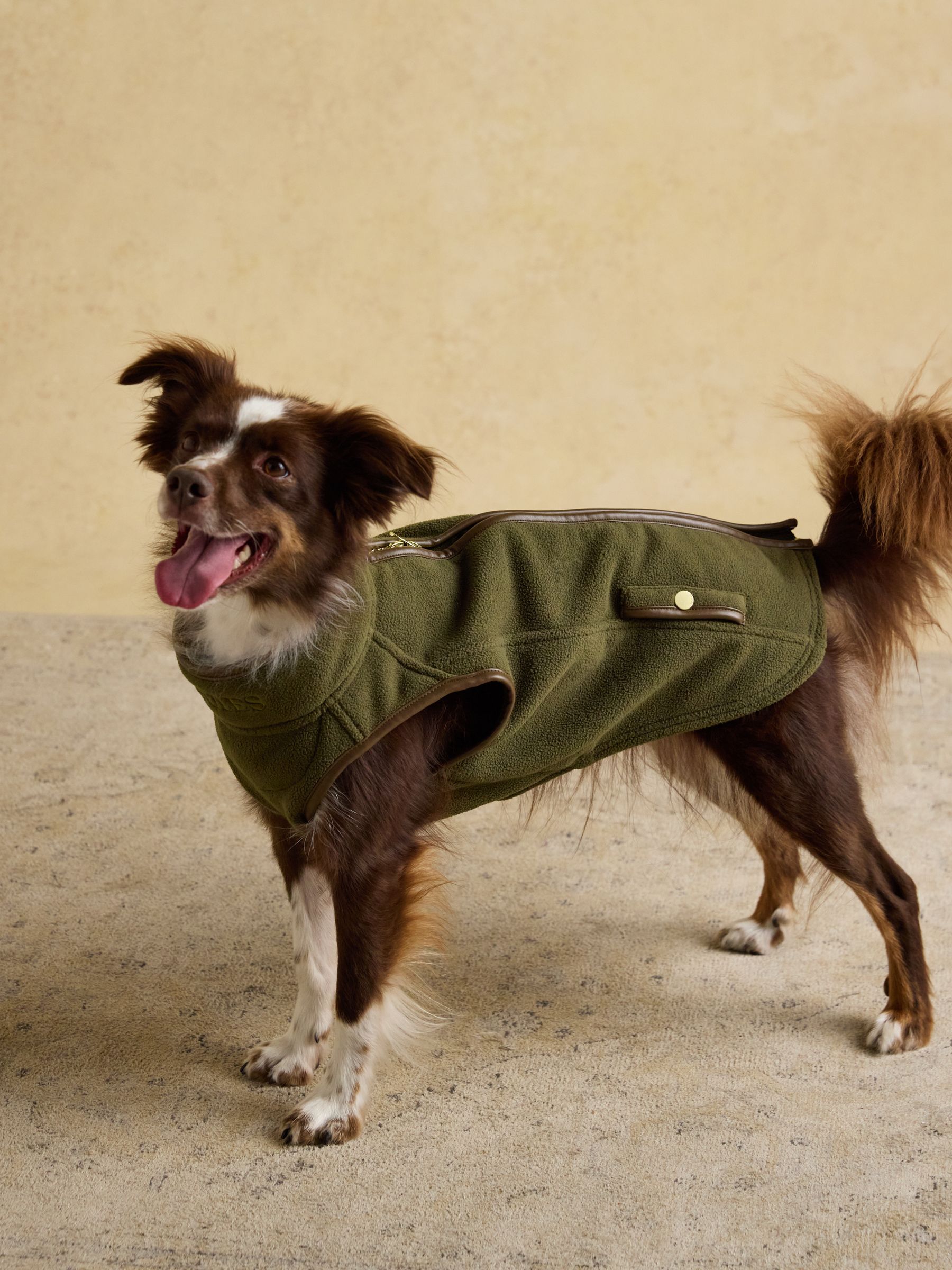 Khaki Heritage Dog Fleece - Image 3 of 11