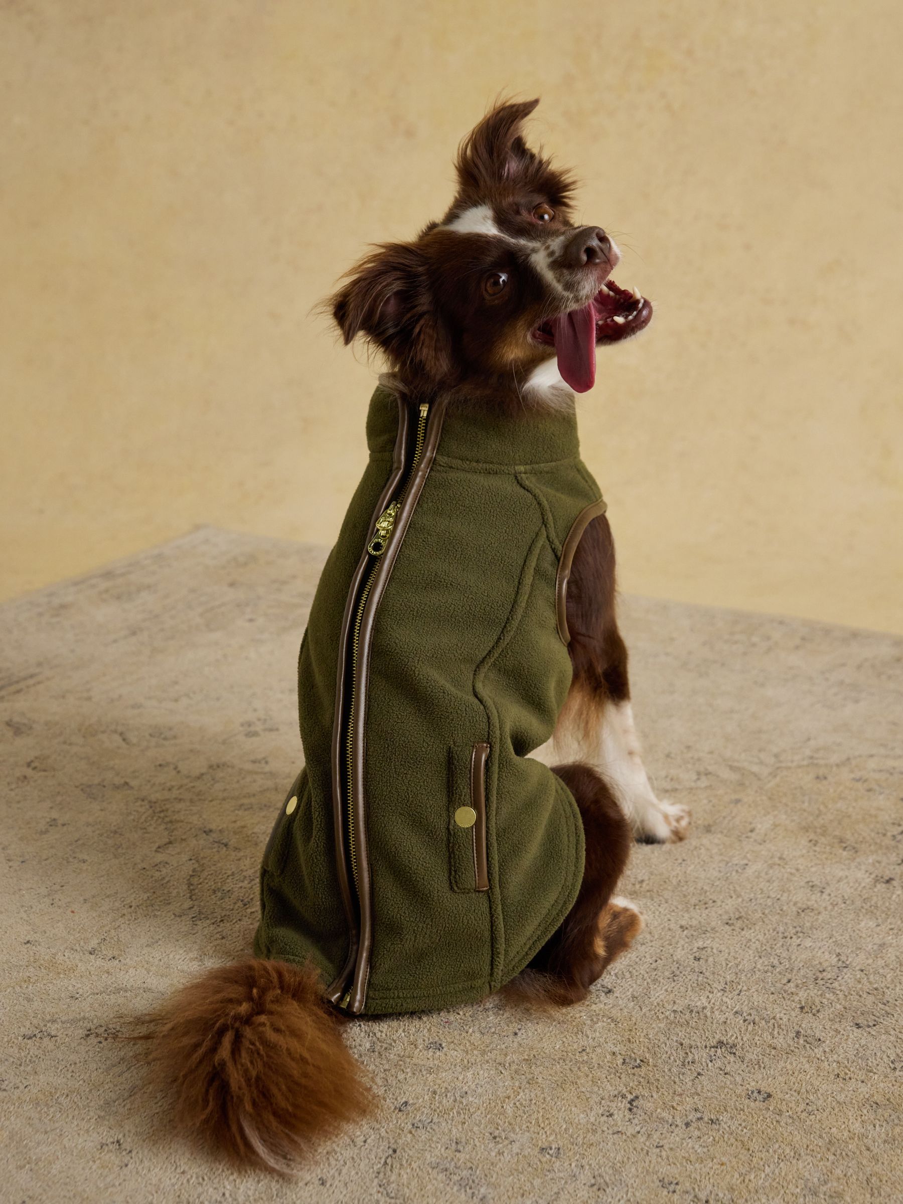 Khaki Heritage Dog Fleece - Image 5 of 11