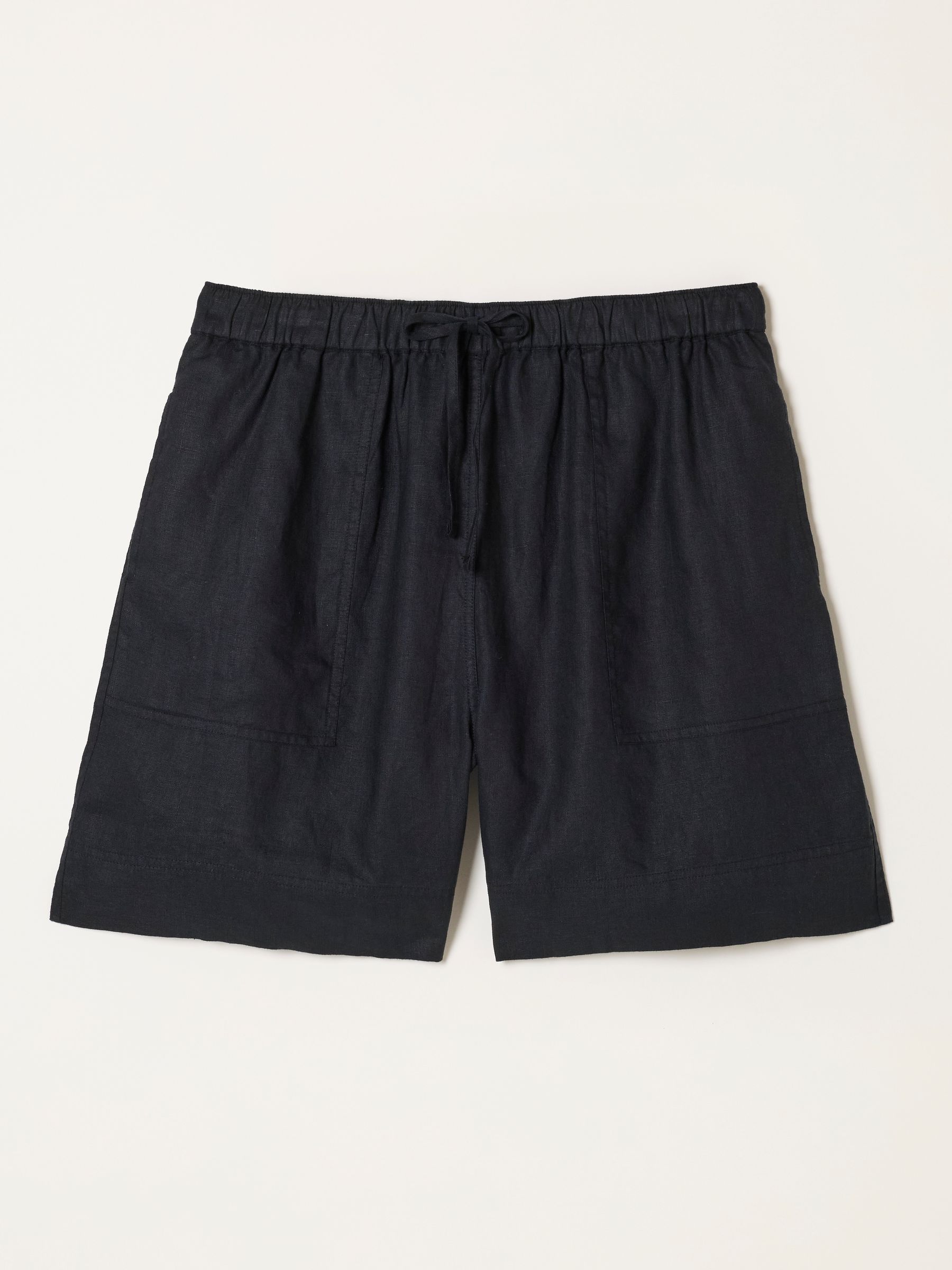 Amberly Black Linen Shorts - Image 5 of 5