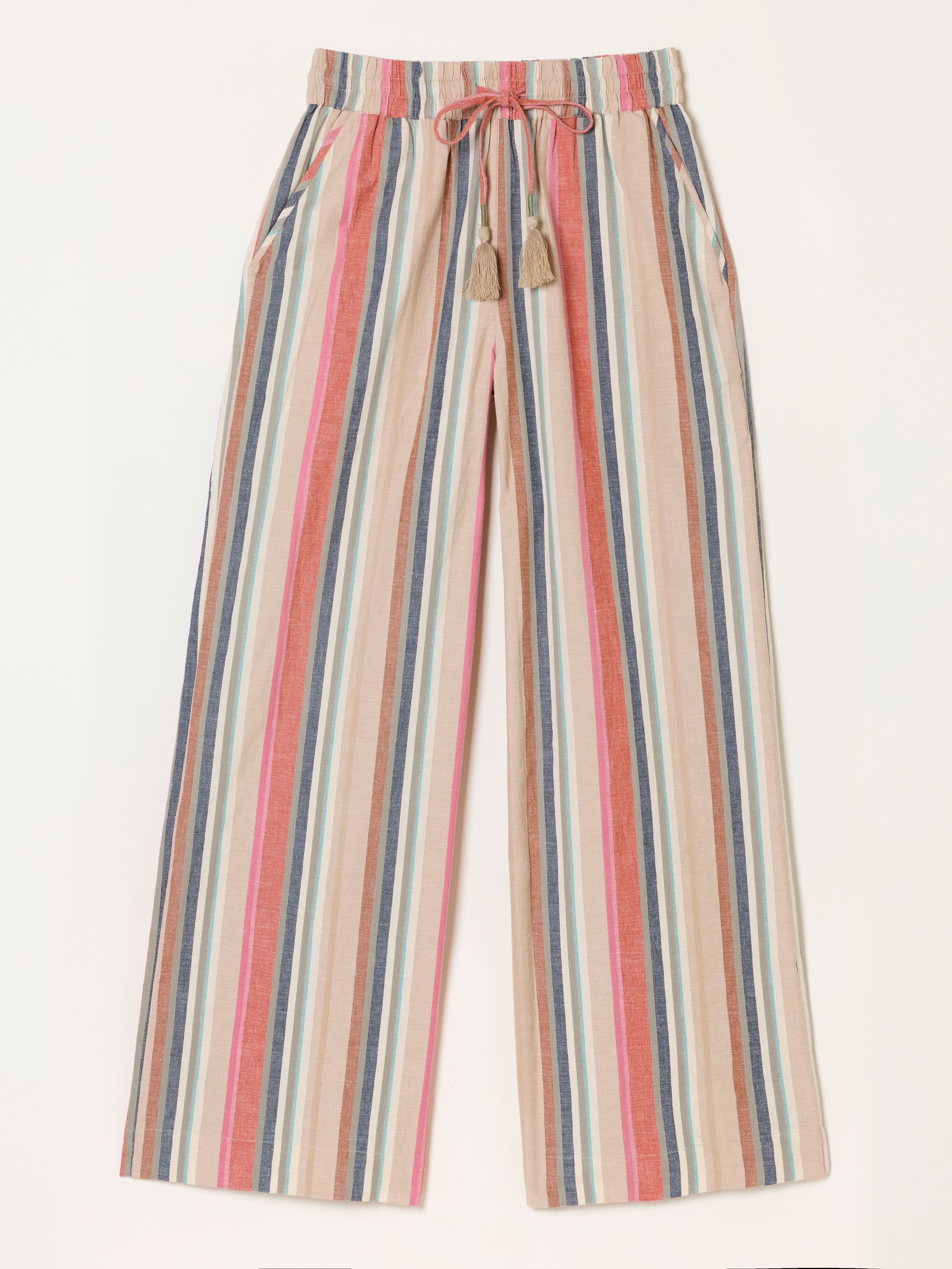 Ivory Wide Leg Trousers - Image 6 of 6