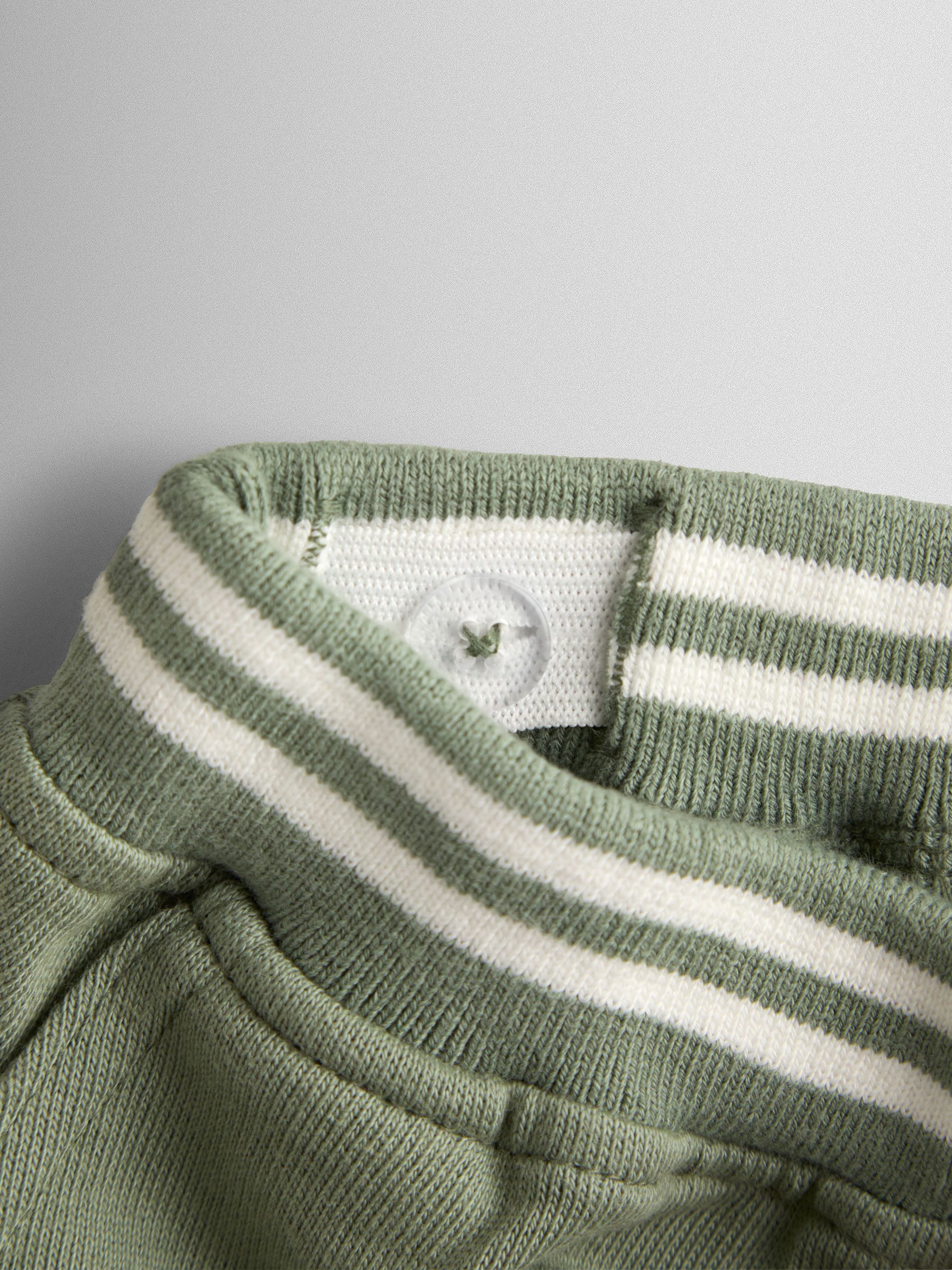 Green 2-Piece Appliqué T-Shirt & Shorts Set - Image 10 of 10